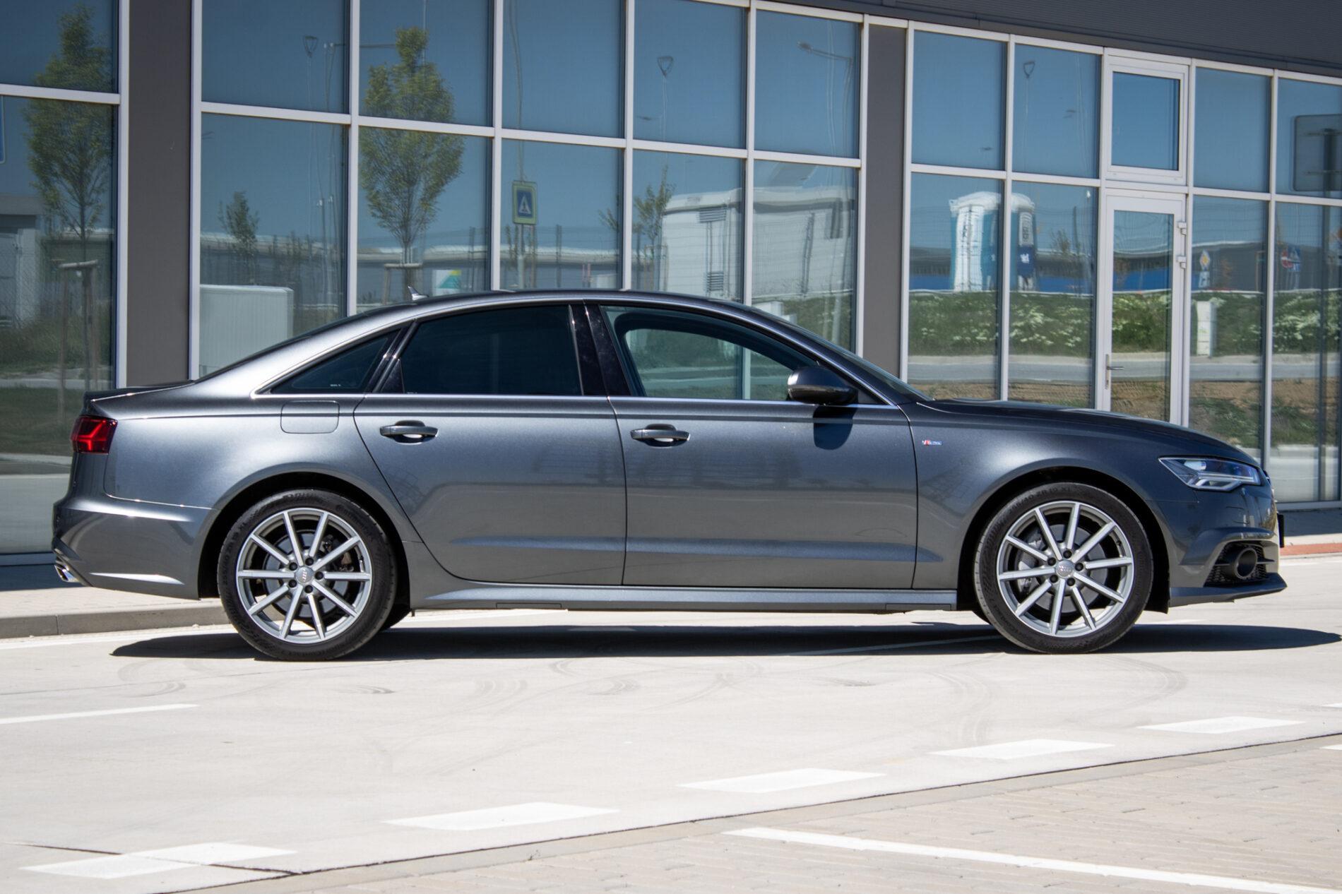 2018 AUDI A6, šedá sedan, 142 454 km