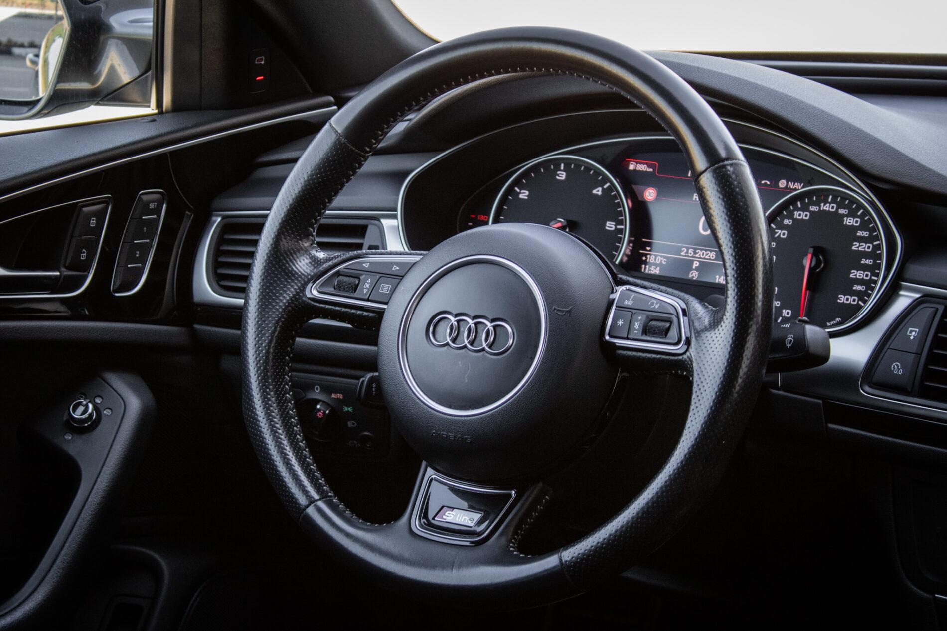2018 AUDI A6, šedá sedan, 142 454 km