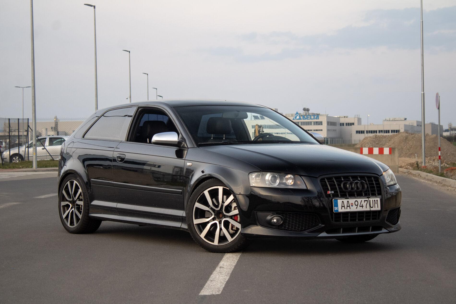 2007 AUDI S3, černá hatchback, 216 735 km