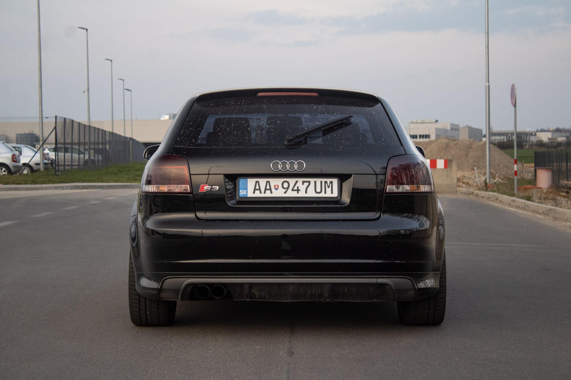 2007 AUDI S3, černá hatchback, 216 735 km