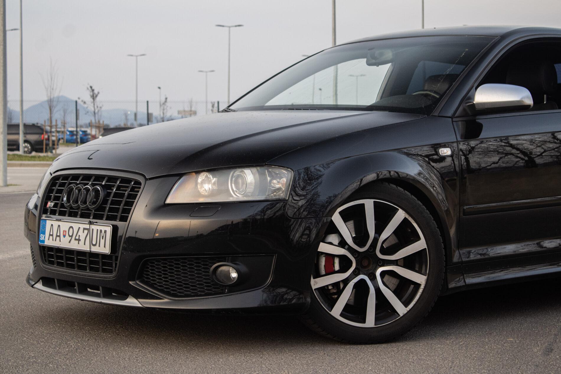 2007 AUDI S3, černá hatchback, 216 735 km