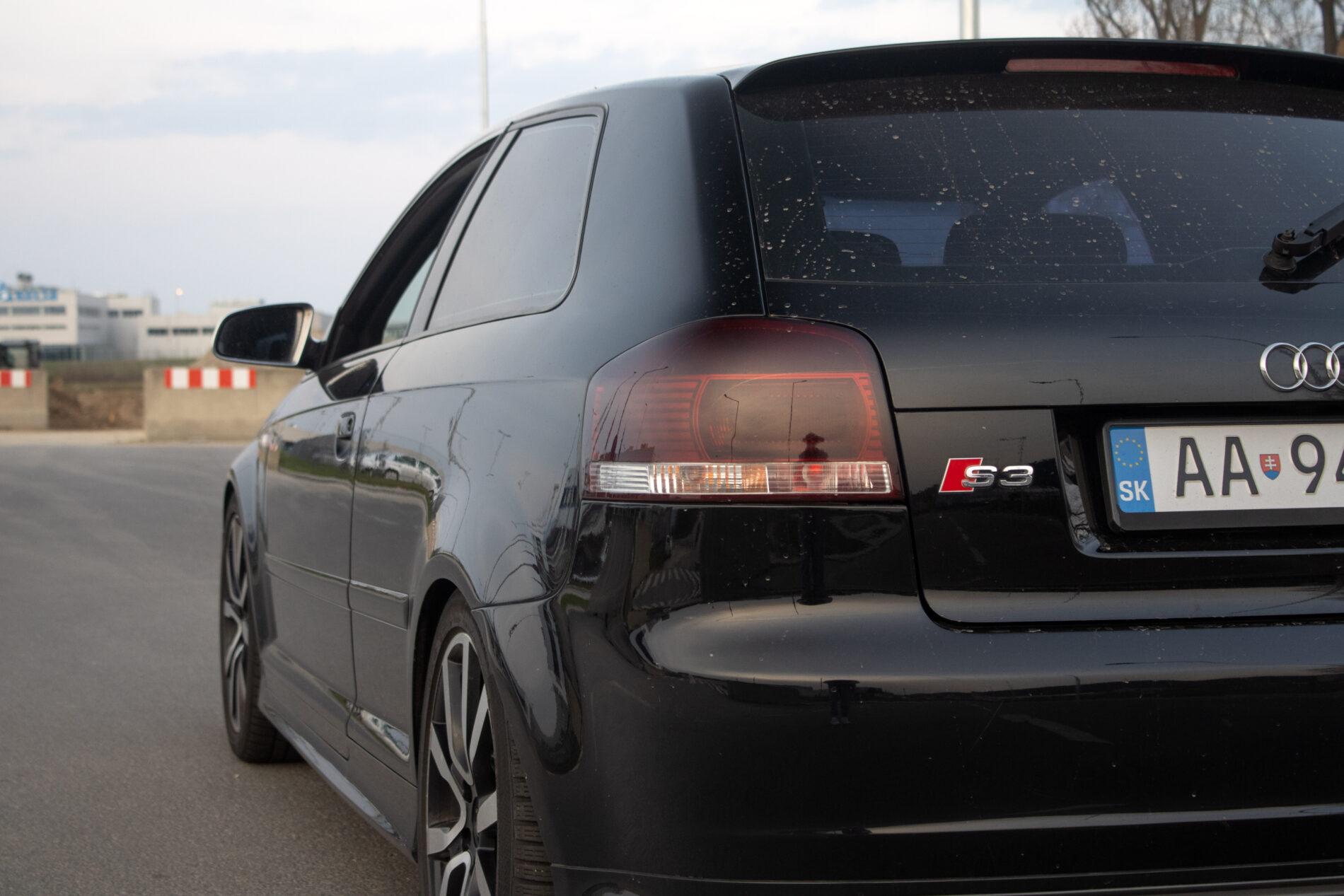 2007 AUDI S3, černá hatchback, 216 735 km