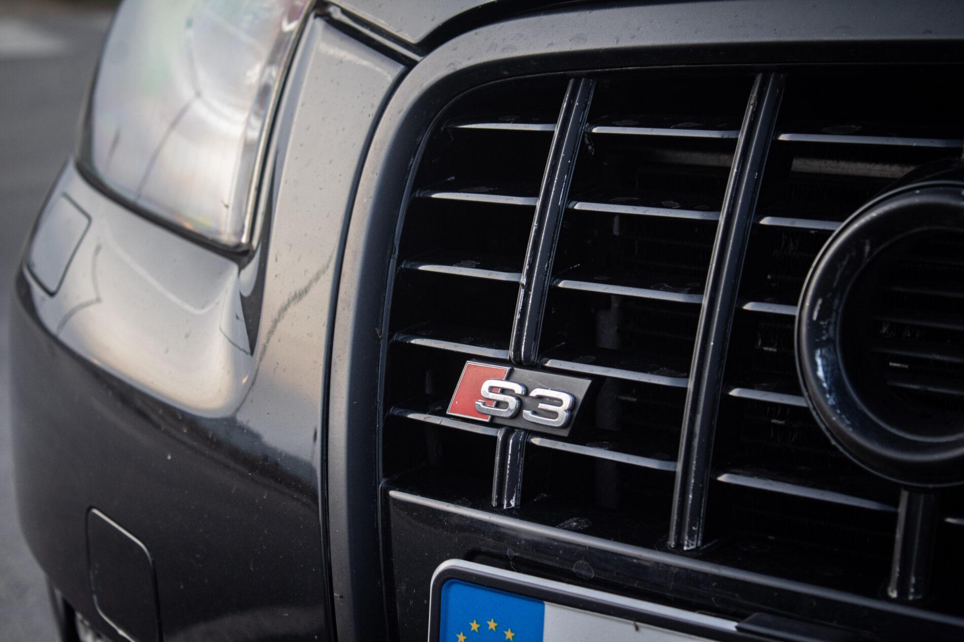 2007 AUDI S3, černá hatchback, 216 735 km