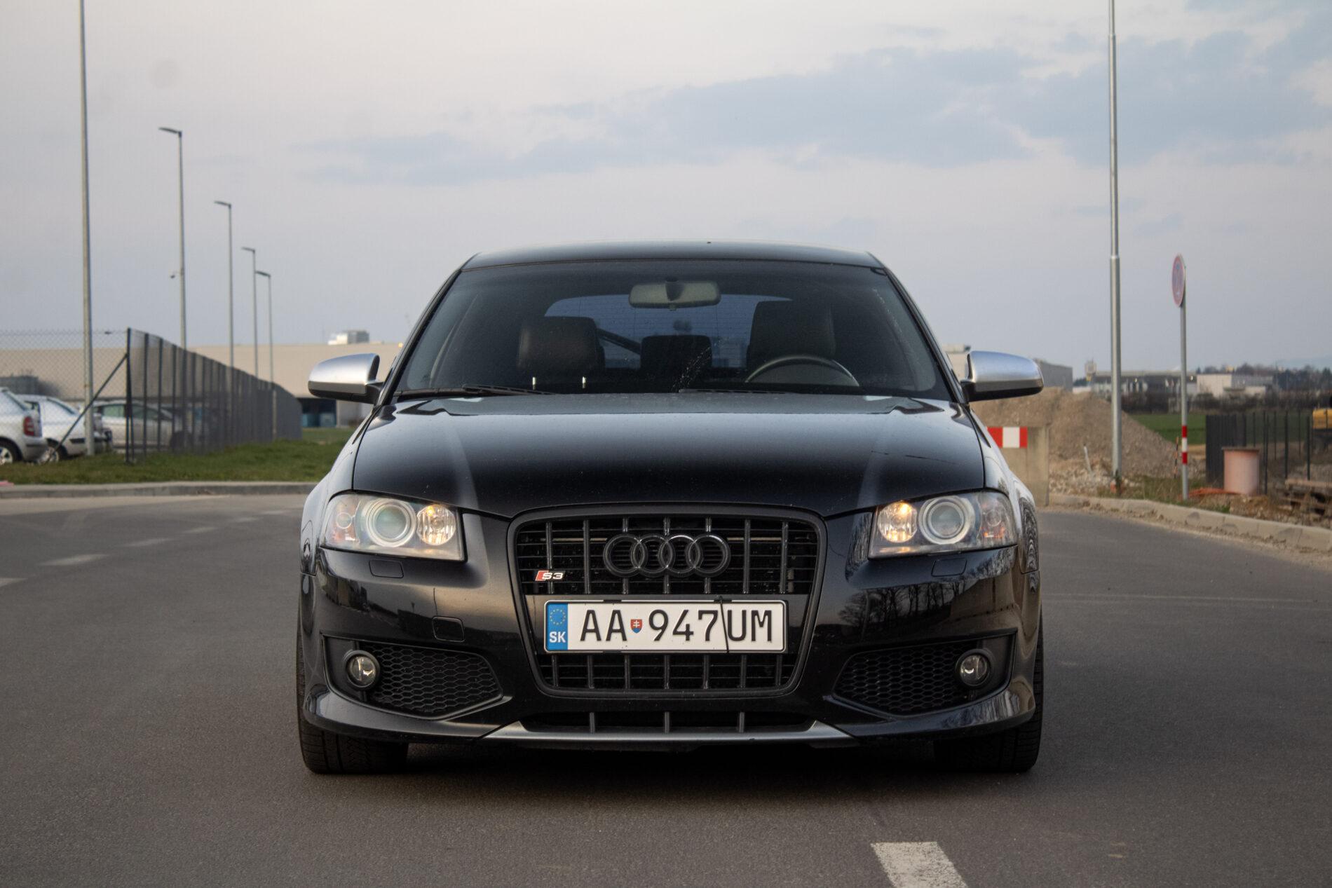 2007 AUDI S3, černá hatchback, 216 735 km