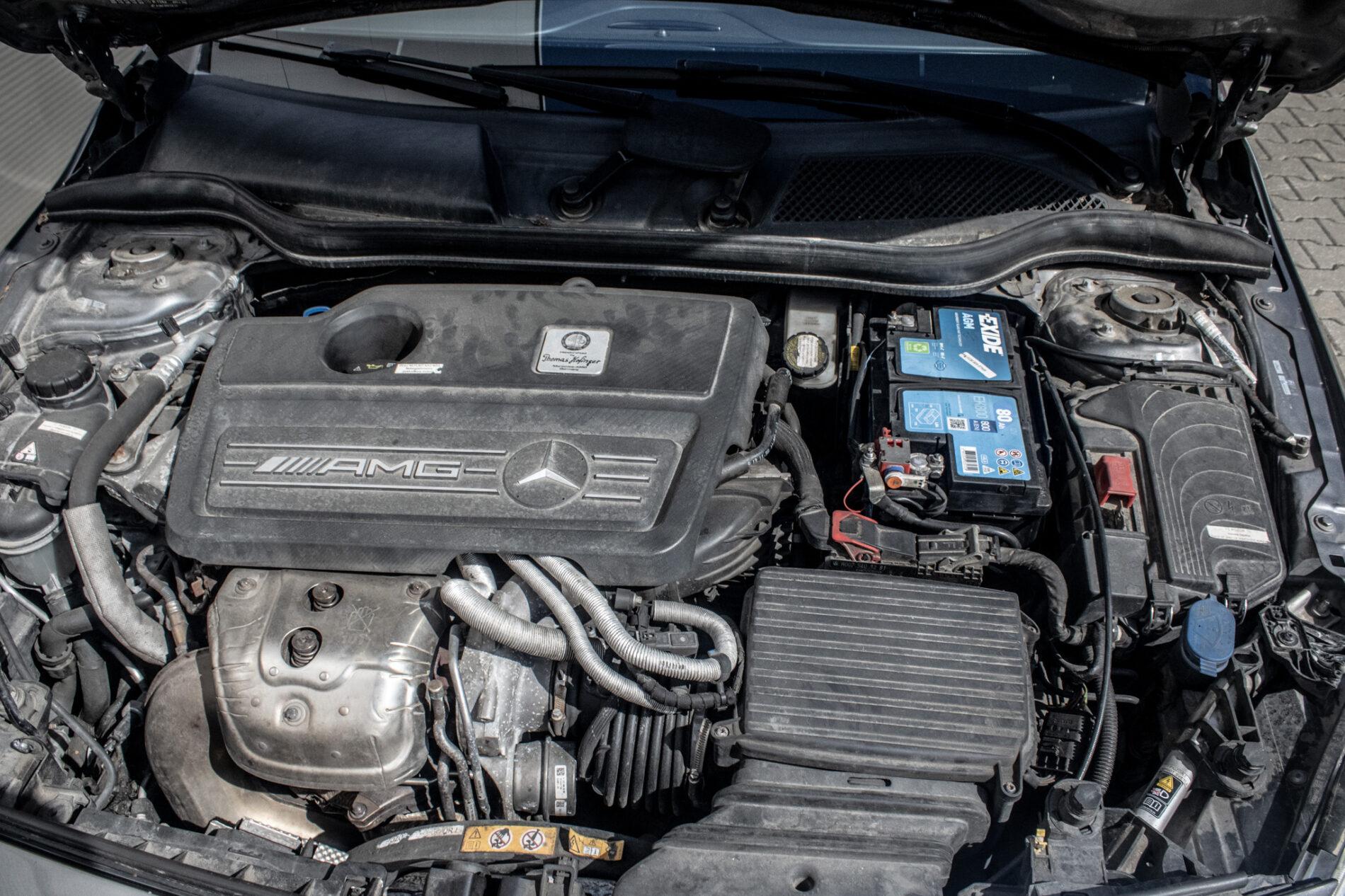 2013 Mercedes-Benz A 45 AMG, šedá hatchback, 199 113 km