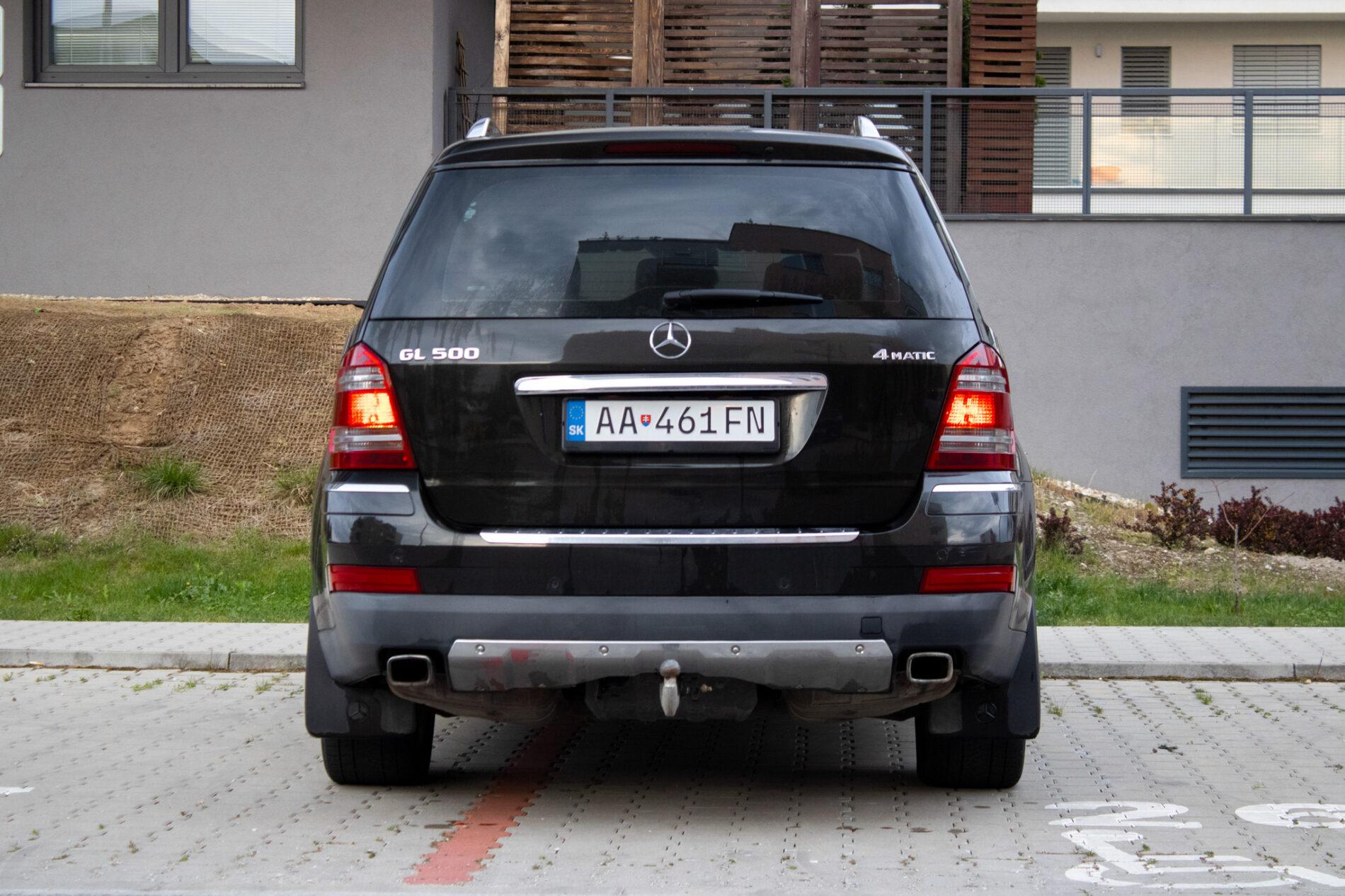 2007 Mercedes-Benz GL 500, hnědá suv, 340 910 km