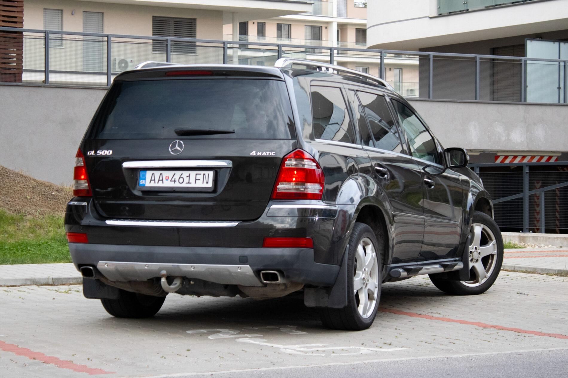 2007 Mercedes-Benz GL 500, hnědá suv, 340 910 km
