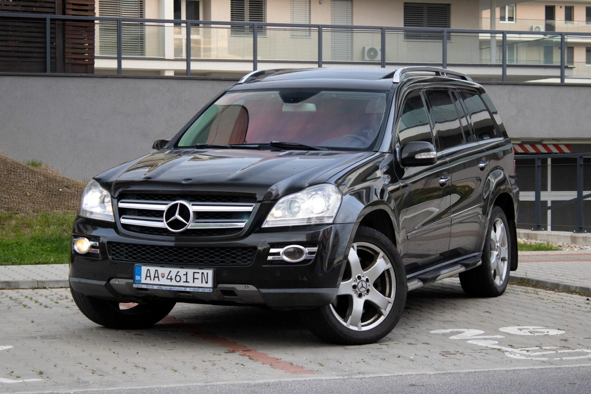 2007 Mercedes-Benz GL 500, hnědá suv, 340 910 km
