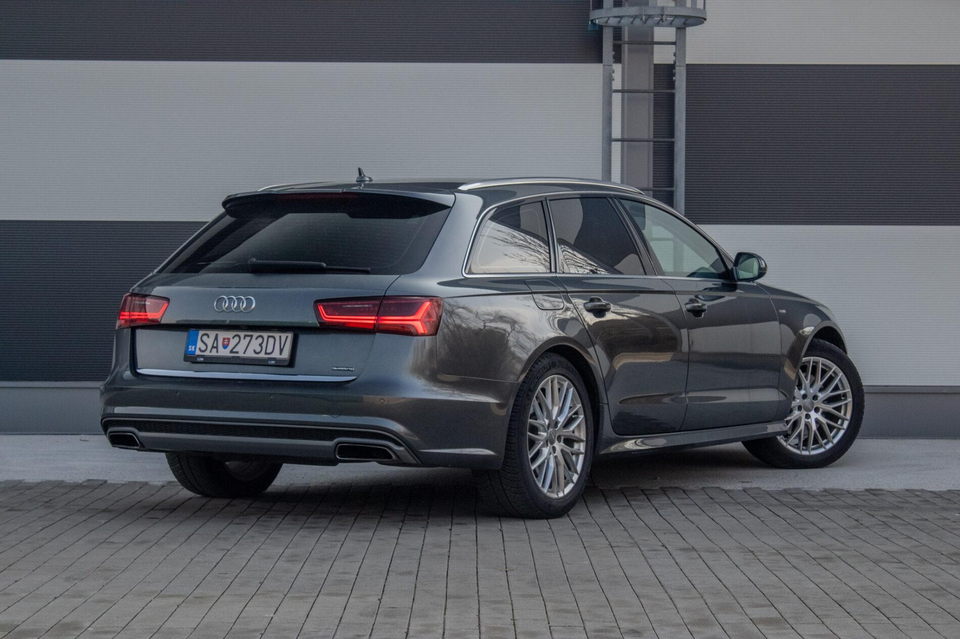 2016 AUDI A6, šedá kombi, 289 001 km