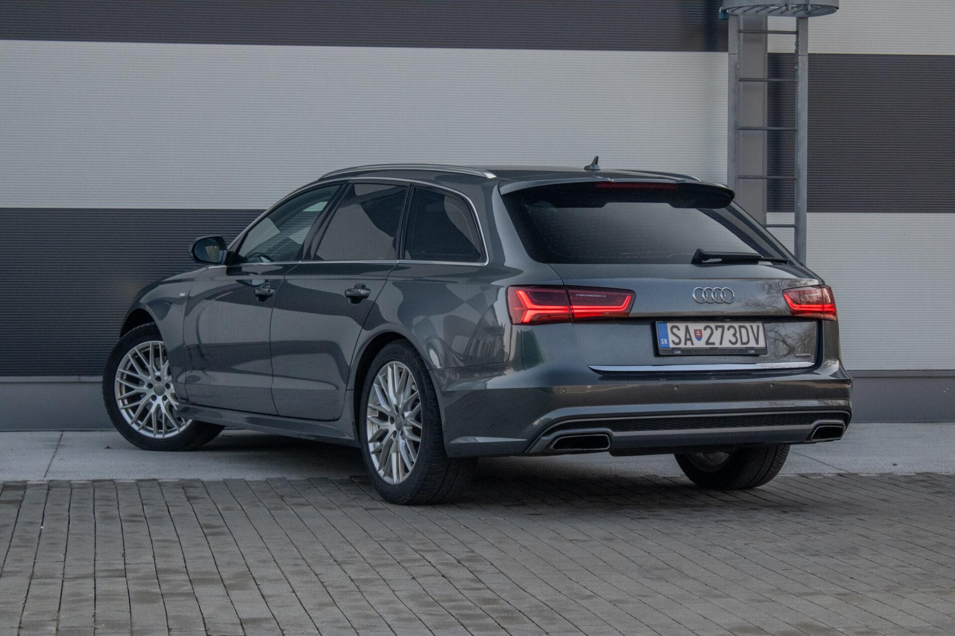 2016 AUDI A6, šedá kombi, 289 001 km