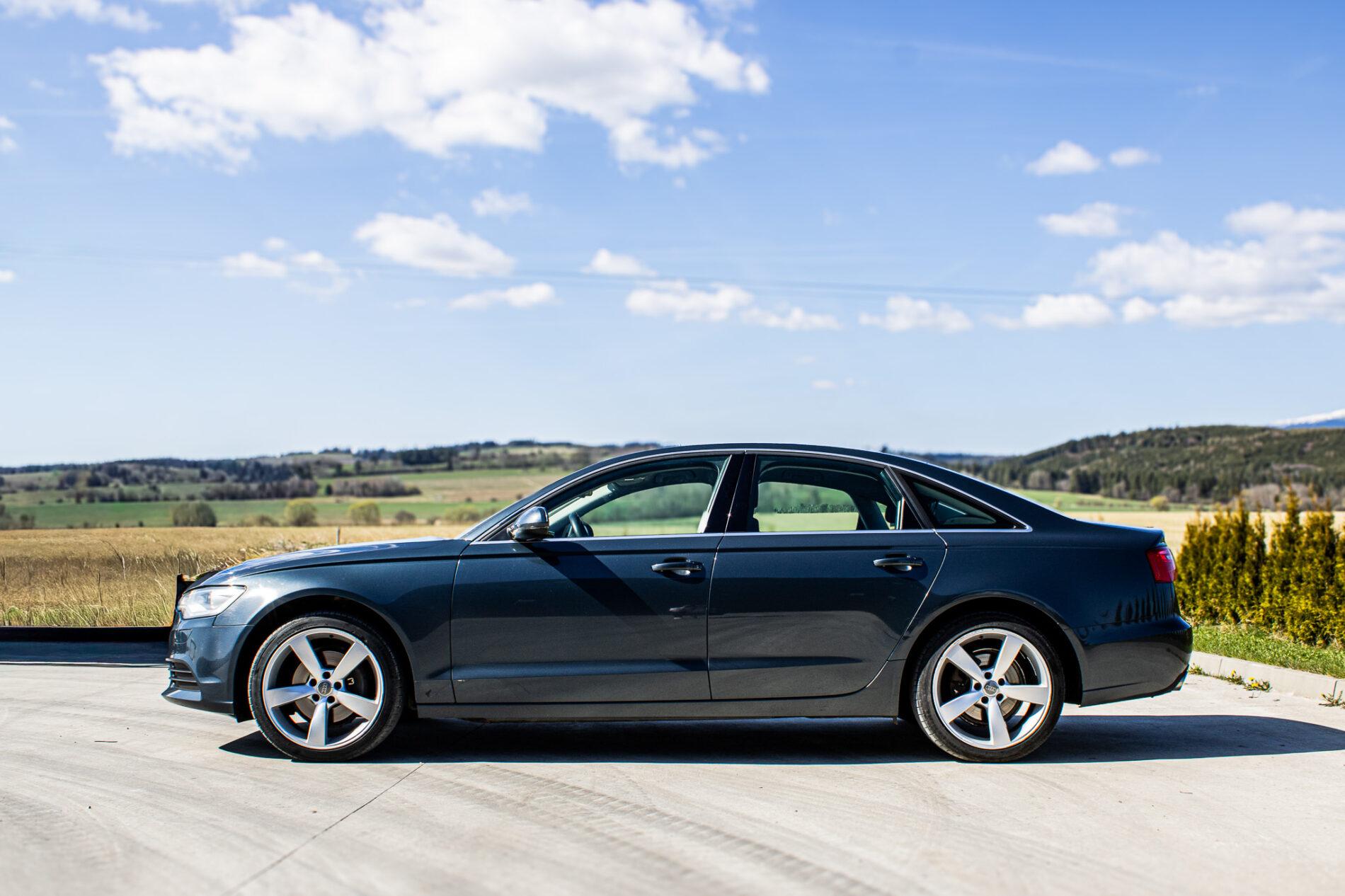 2014 AUDI A6, šedá sedan, 291 885 km