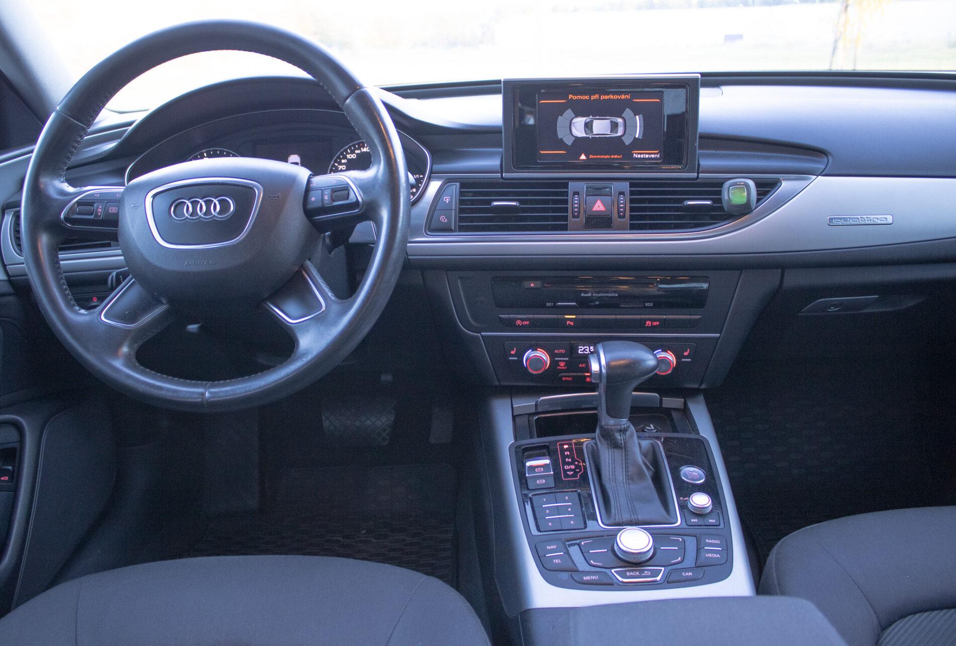 2014 AUDI A6, šedá sedan, 291 885 km