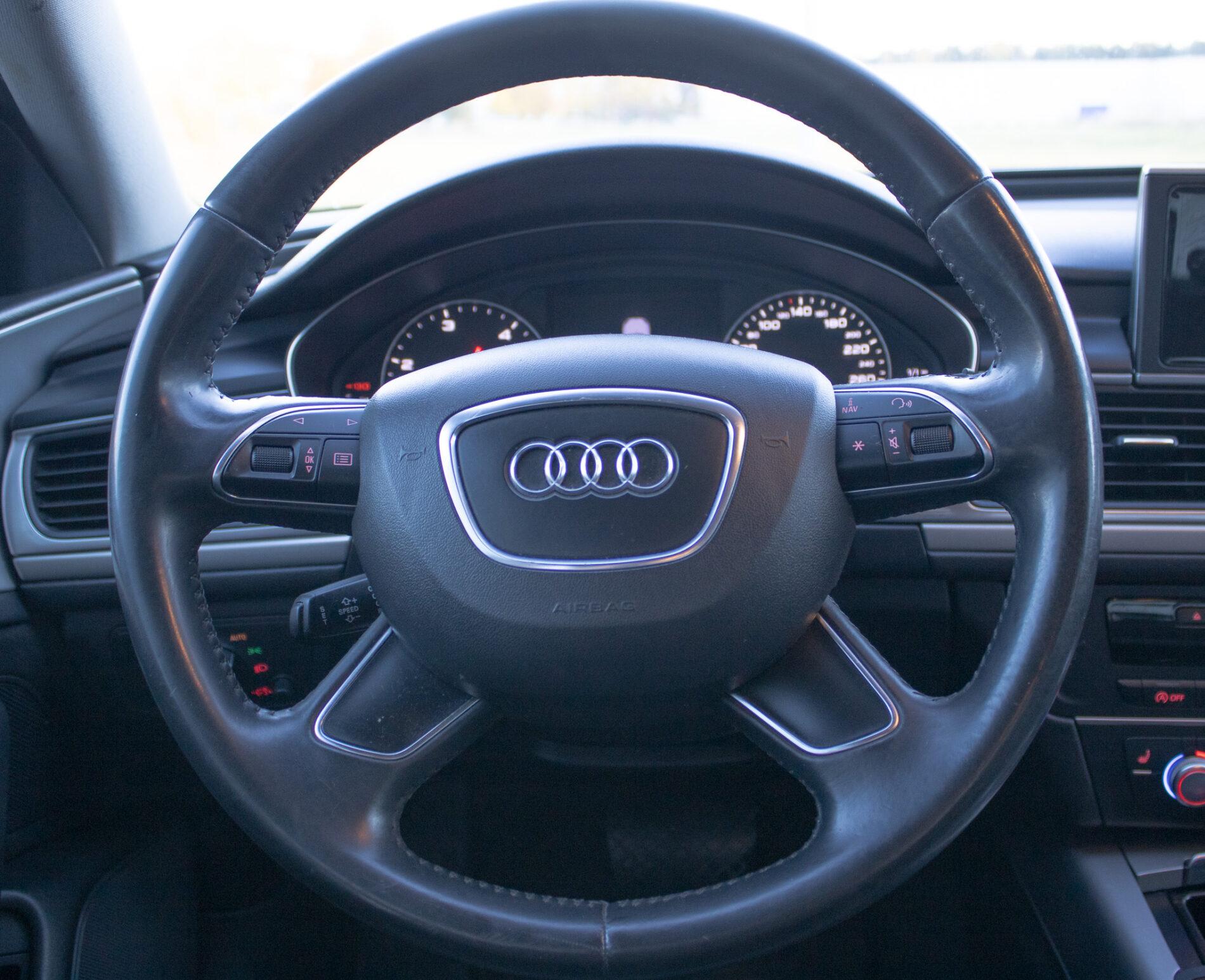 2014 AUDI A6, šedá sedan, 291 885 km