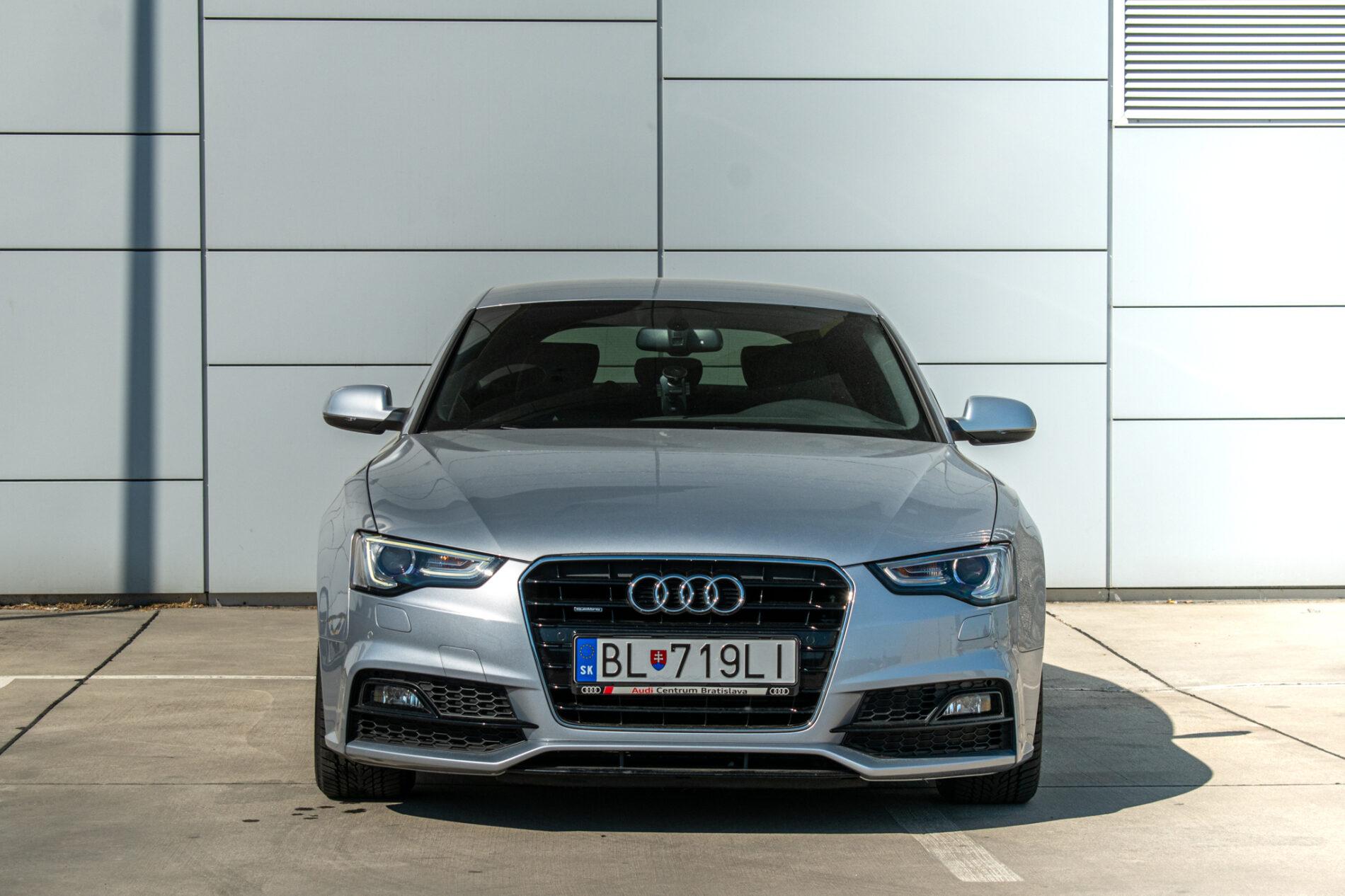 2016 AUDI A5, stříbrná, 111 053 km