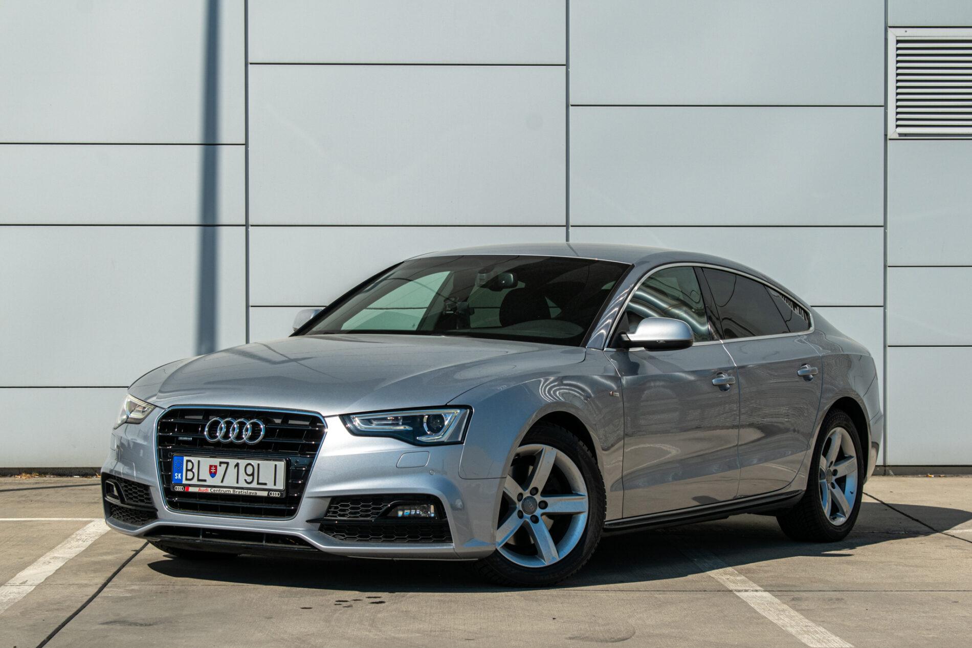 2016 AUDI A5, stříbrná, 111 053 km