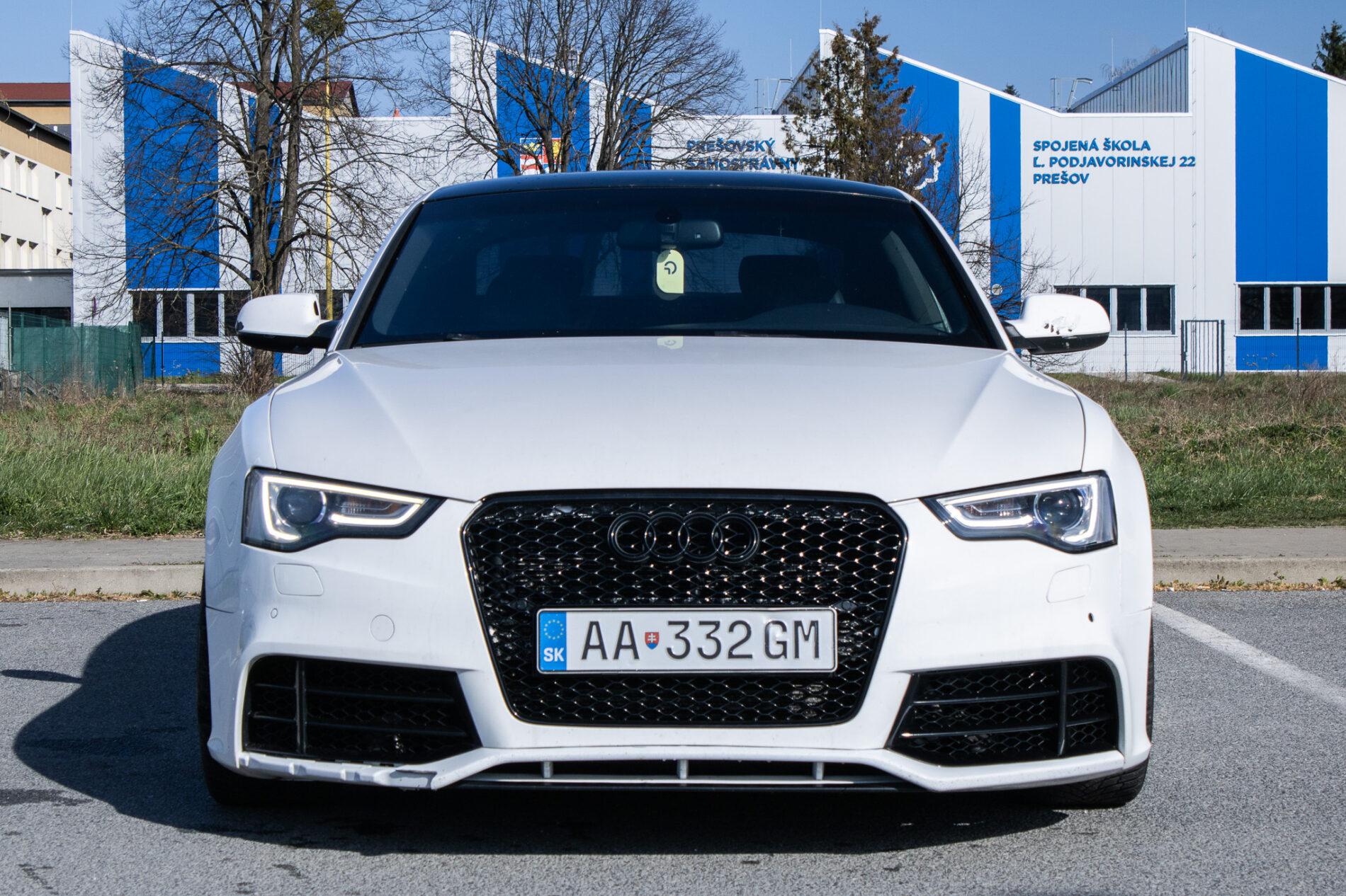 2013 AUDI A5, bílá kupé, 266 905 km