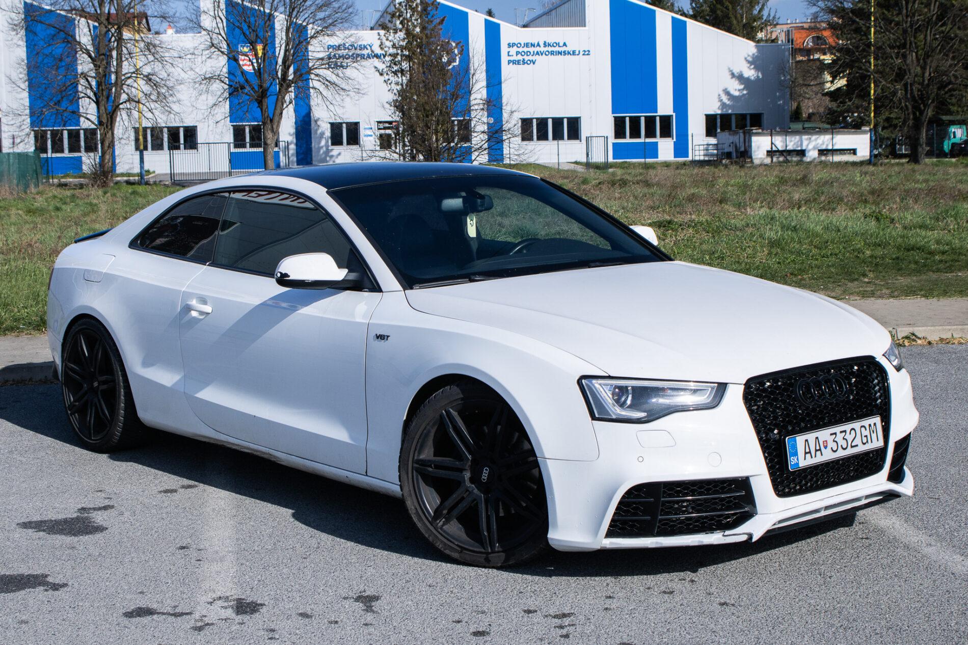 2013 AUDI A5, bílá kupé, 266 905 km