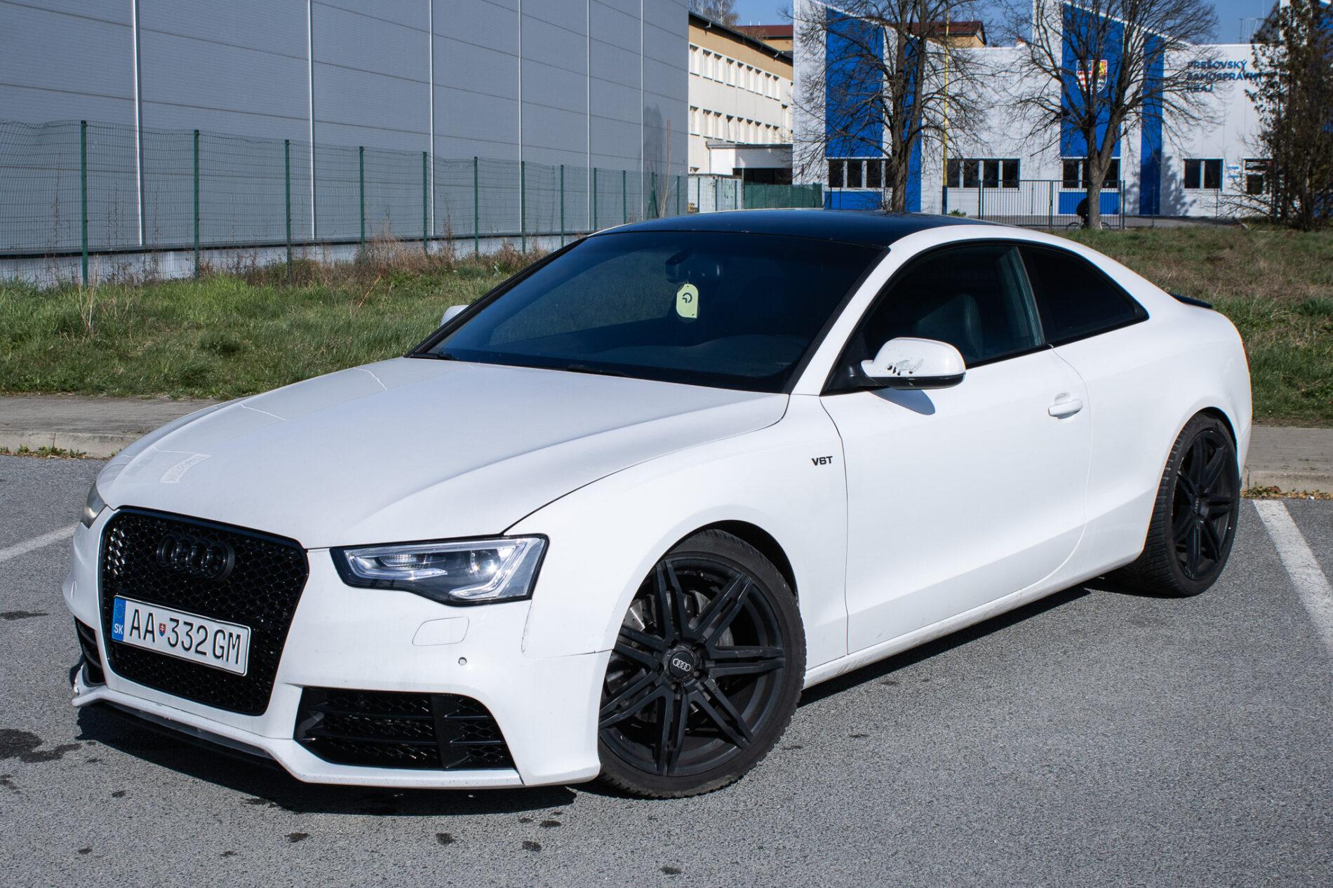 2013 AUDI A5, bílá kupé, 266 905 km