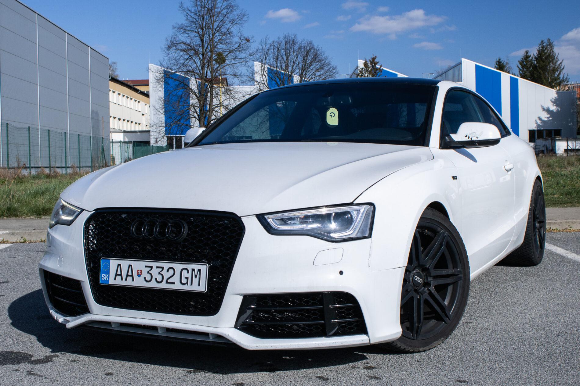 2013 AUDI A5, bílá kupé, 266 905 km