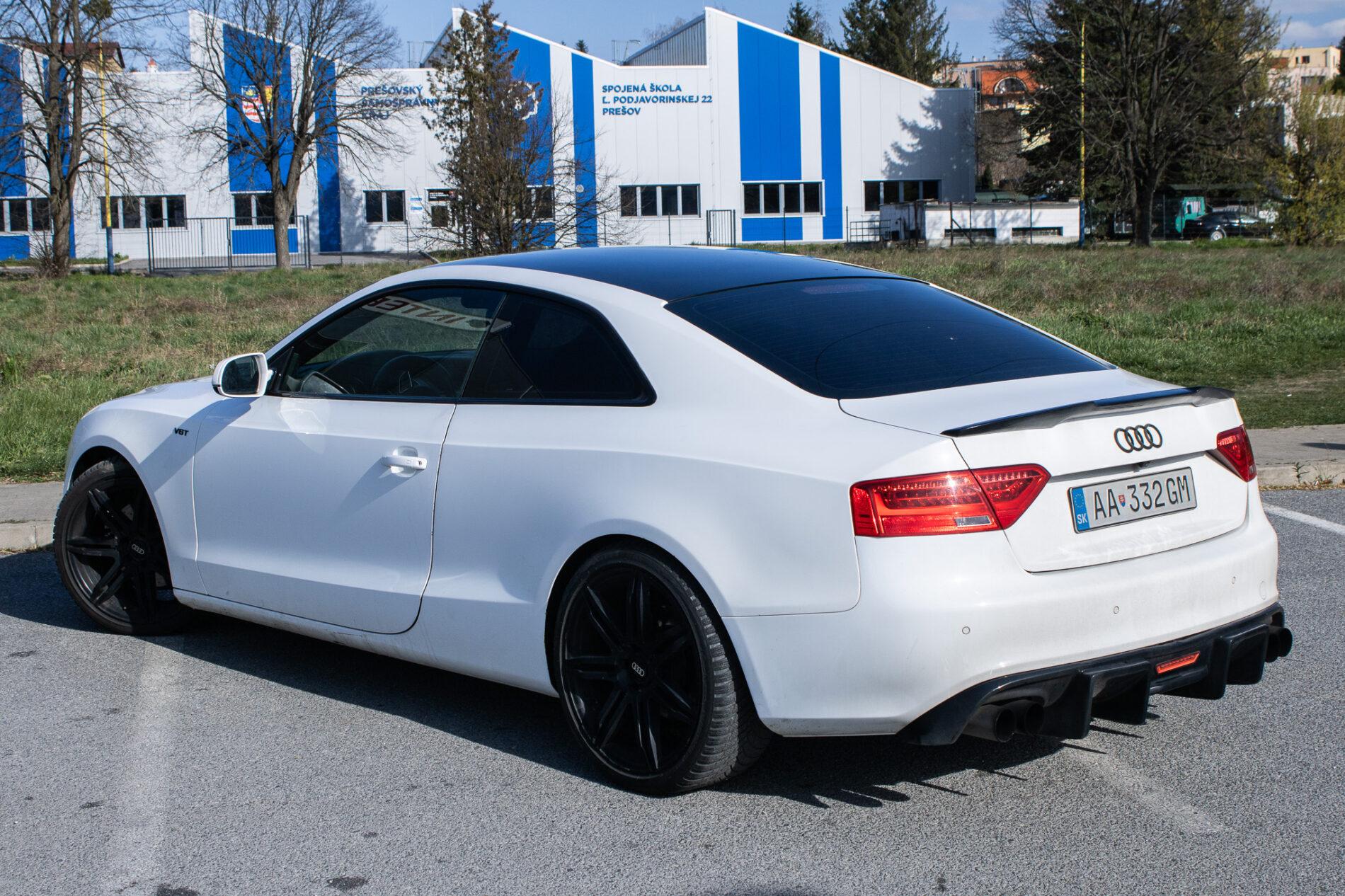 2013 AUDI A5, bílá kupé, 266 905 km