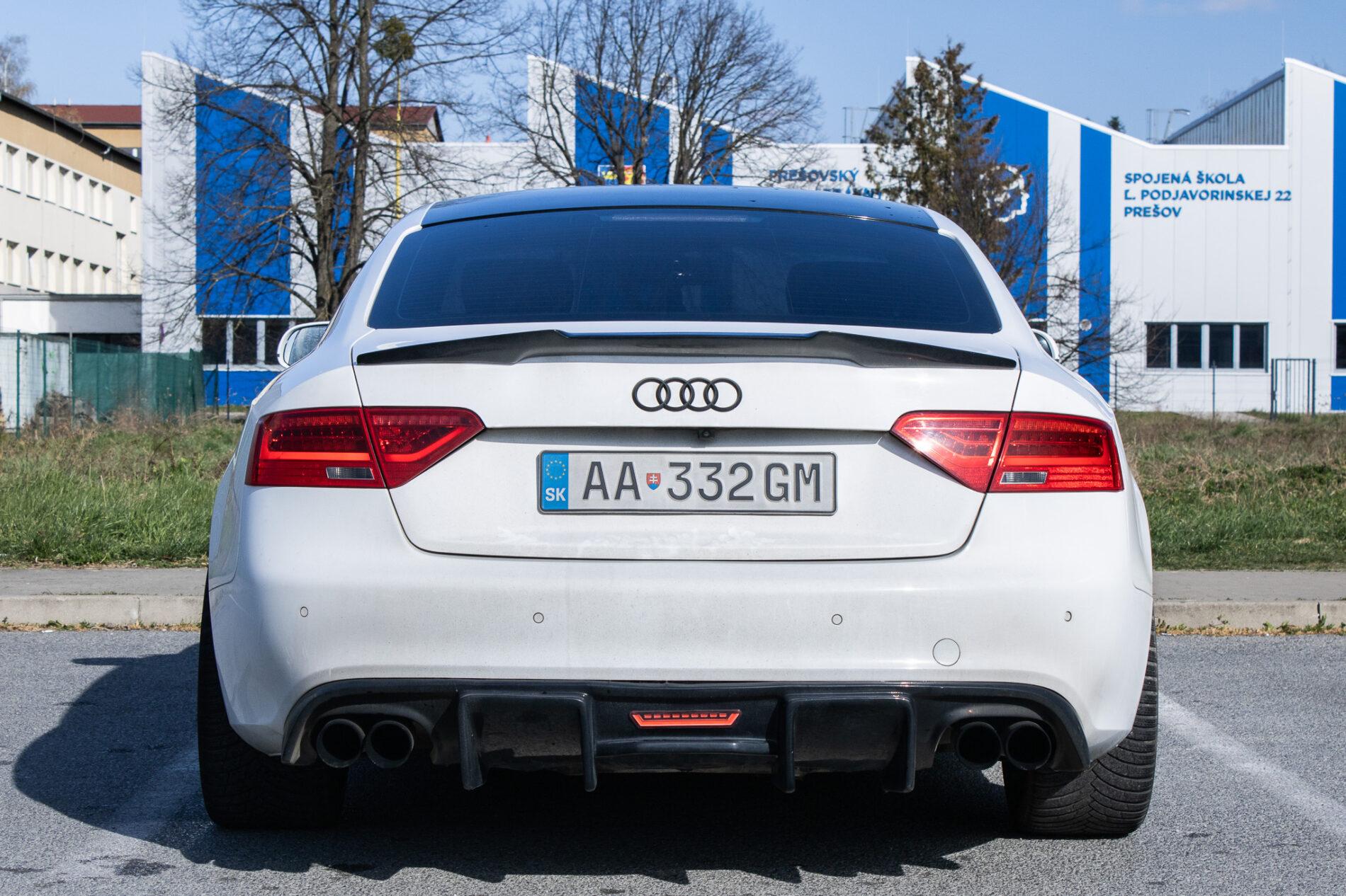 2013 AUDI A5, bílá kupé, 266 905 km
