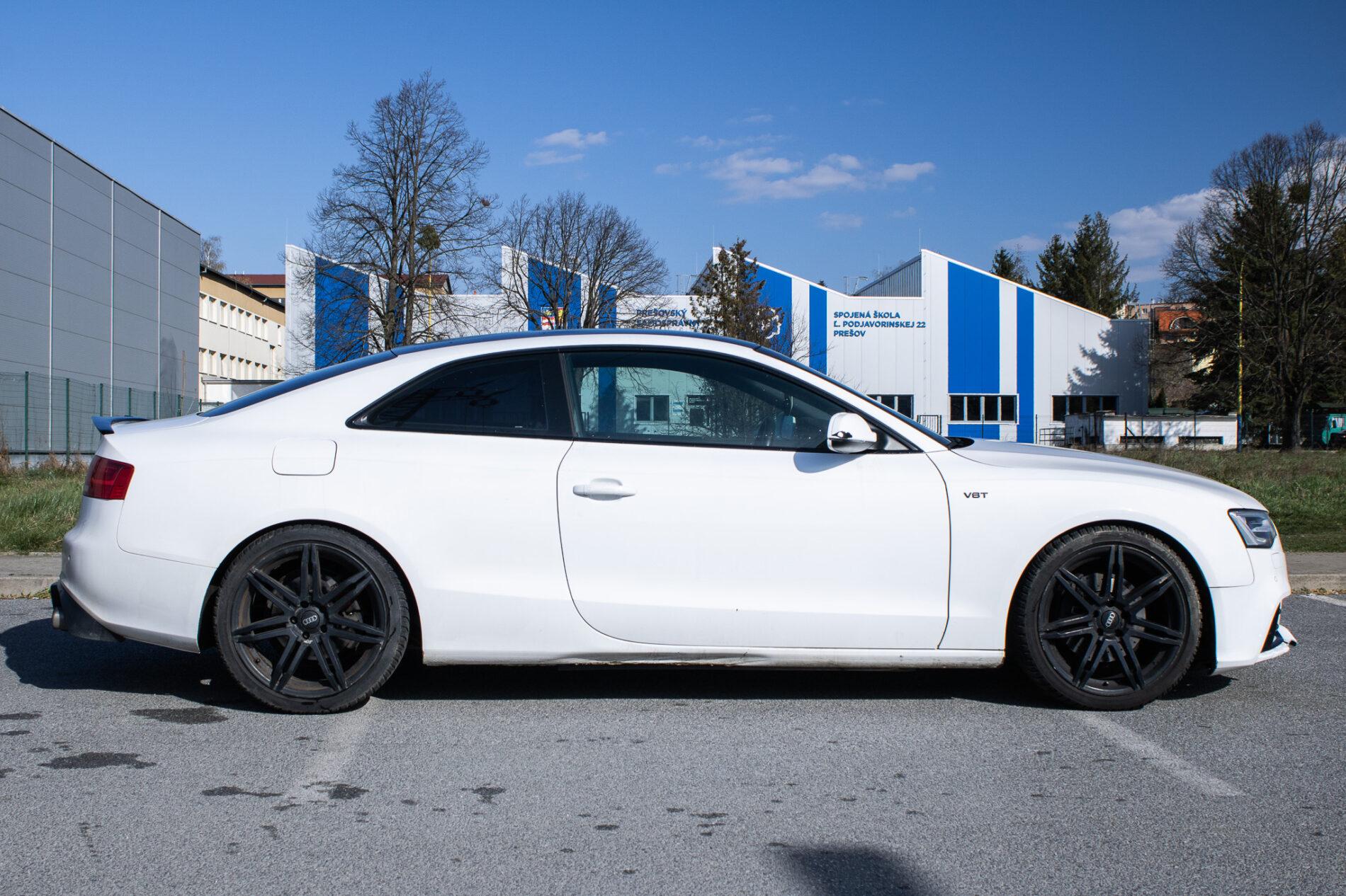 2013 AUDI A5, bílá kupé, 266 905 km