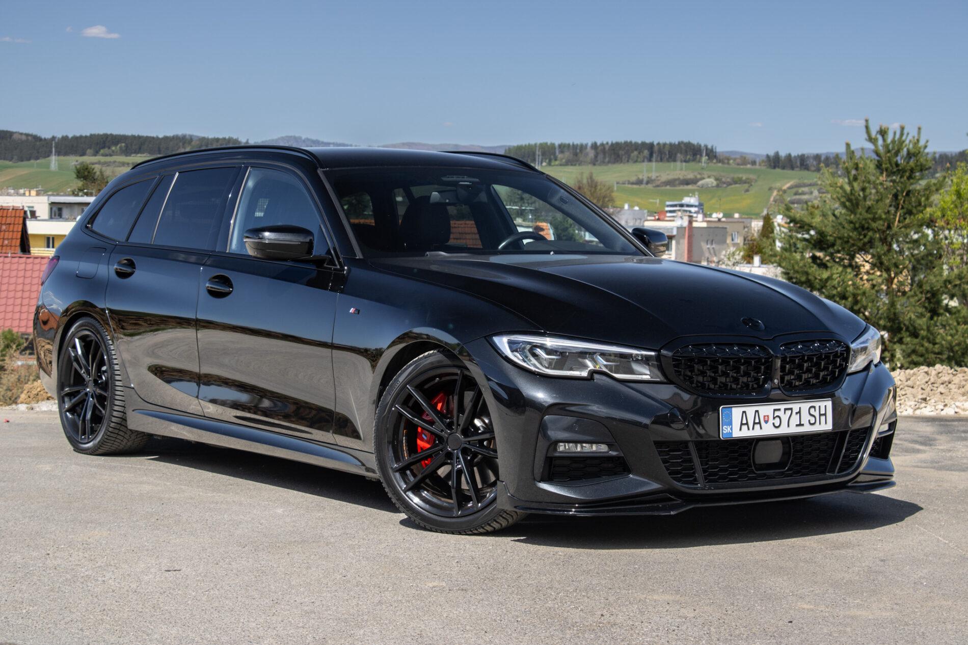 2020 BMW 320i, černá kombi, 116 282 km