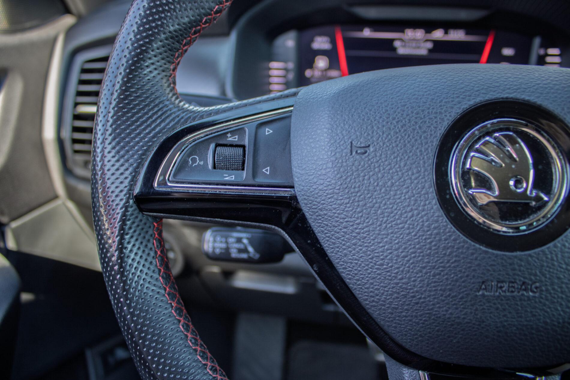 2019 Skoda Kodiaq RS, červená suv, 174 325 km