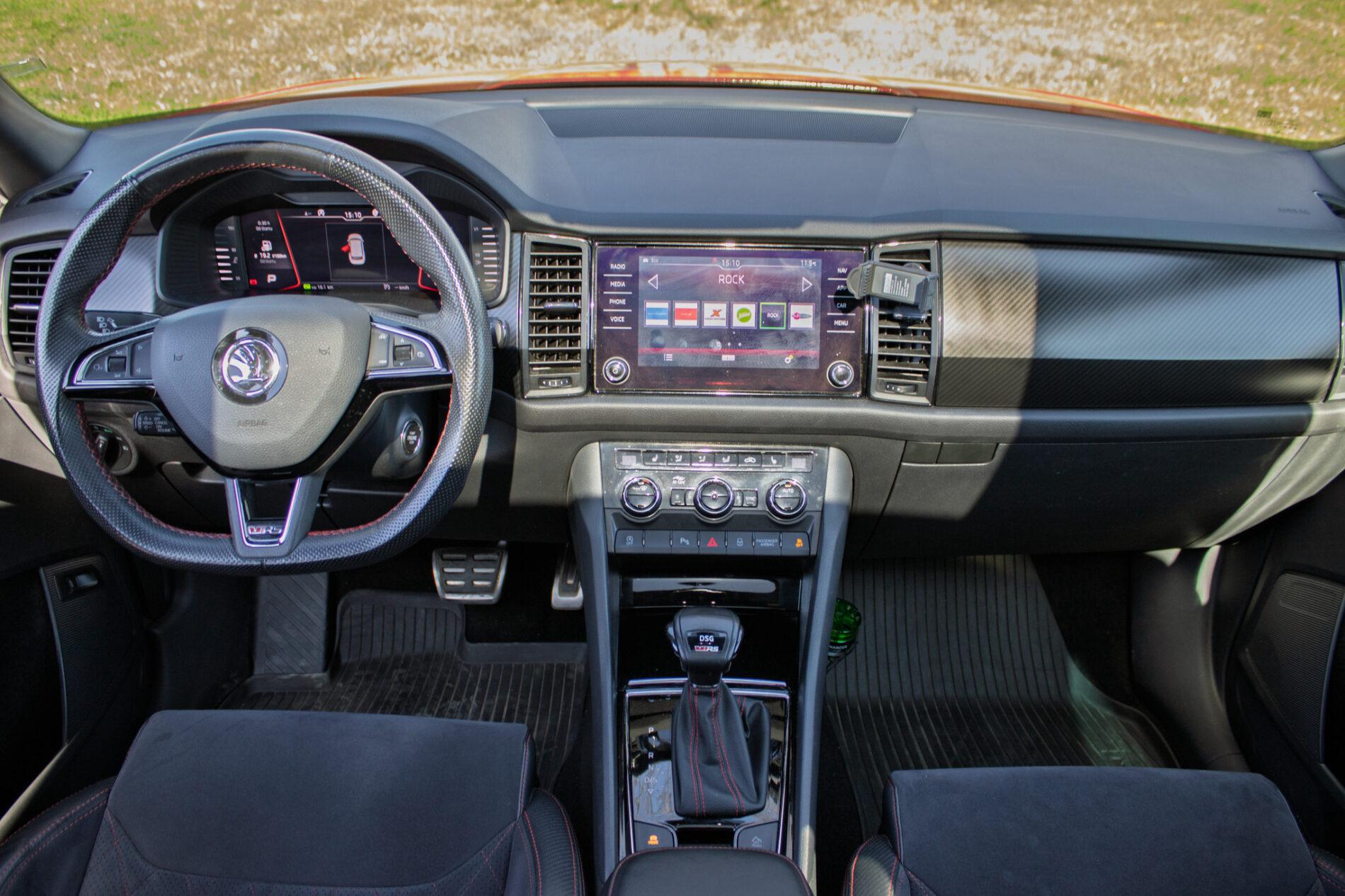 2019 Skoda Kodiaq RS, červená suv, 174 325 km
