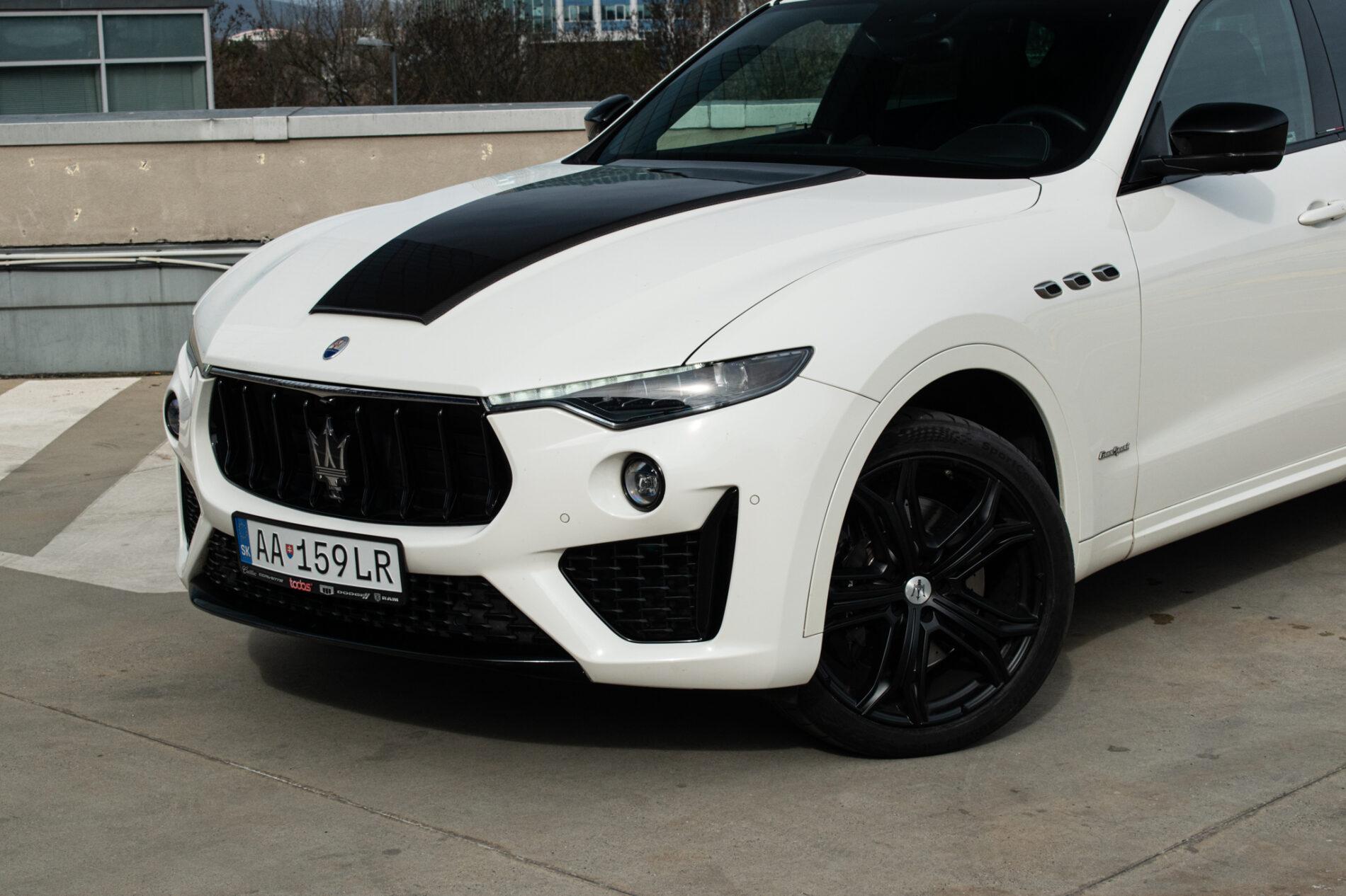 2019 Maserati Levante, bílá suv, 85 819 km