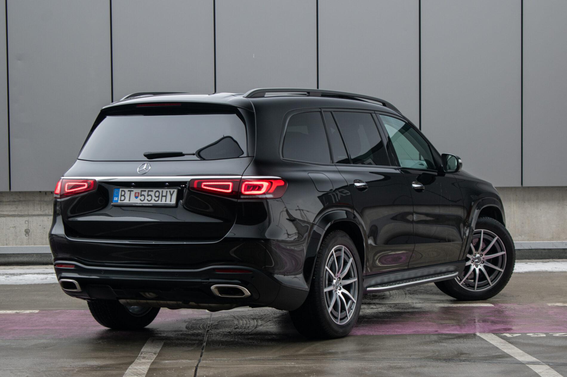 2022 Mercedes-Benz GLS 580, černá suv, 71 134 km