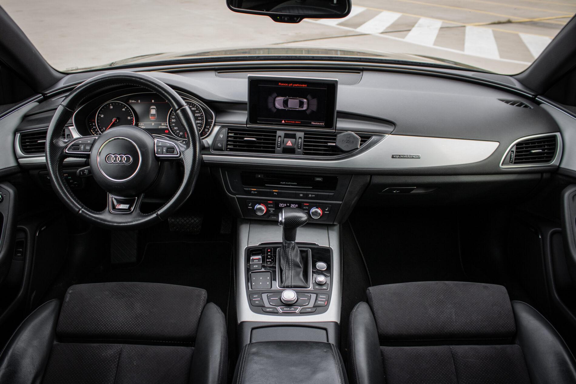 2013 AUDI A6, černá sedan, 273 960 km