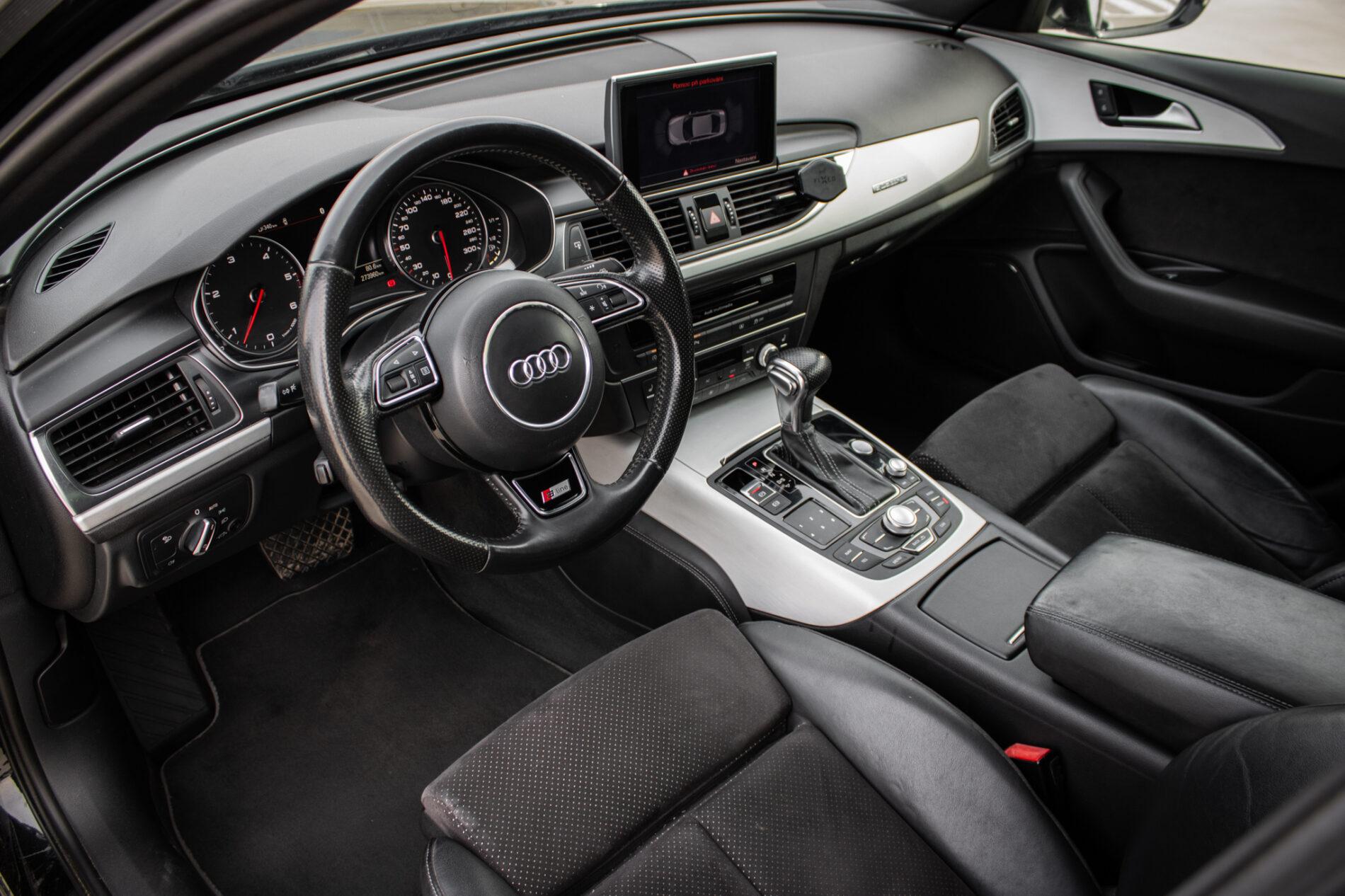 2013 AUDI A6, černá sedan, 273 960 km