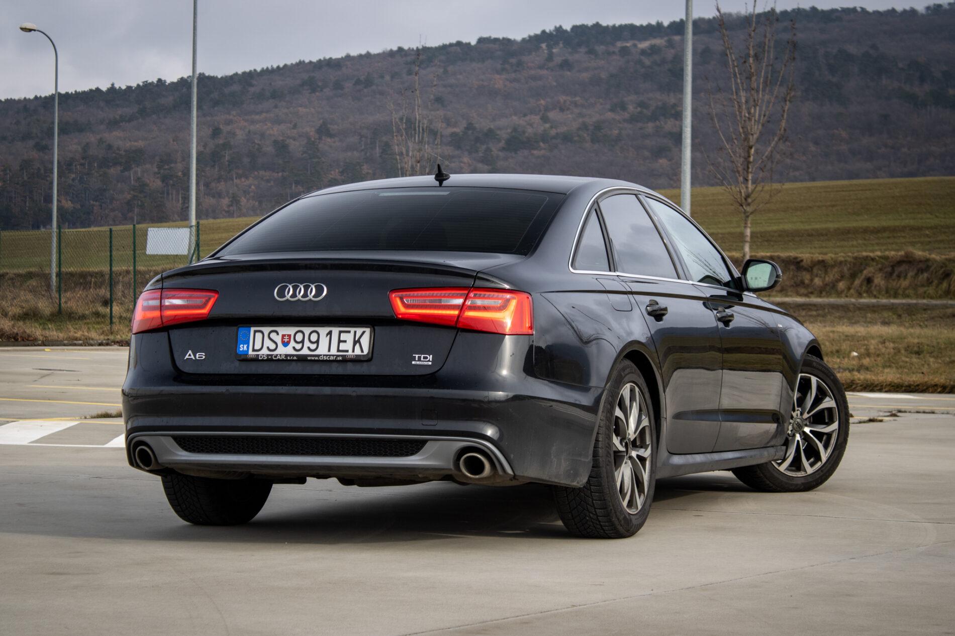 2013 AUDI A6, černá sedan, 273 960 km