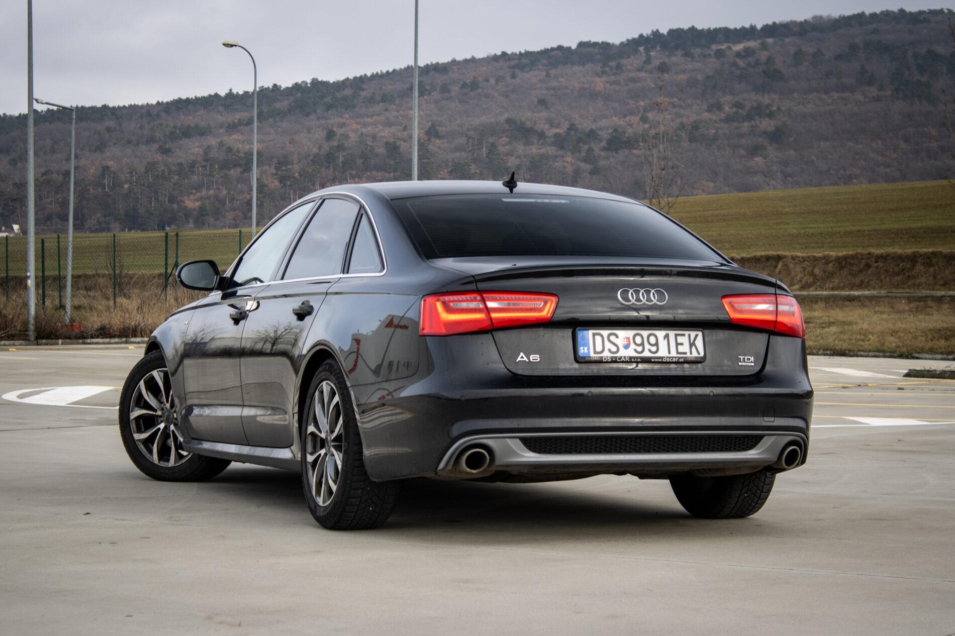 2013 AUDI A6, černá sedan, 273 960 km