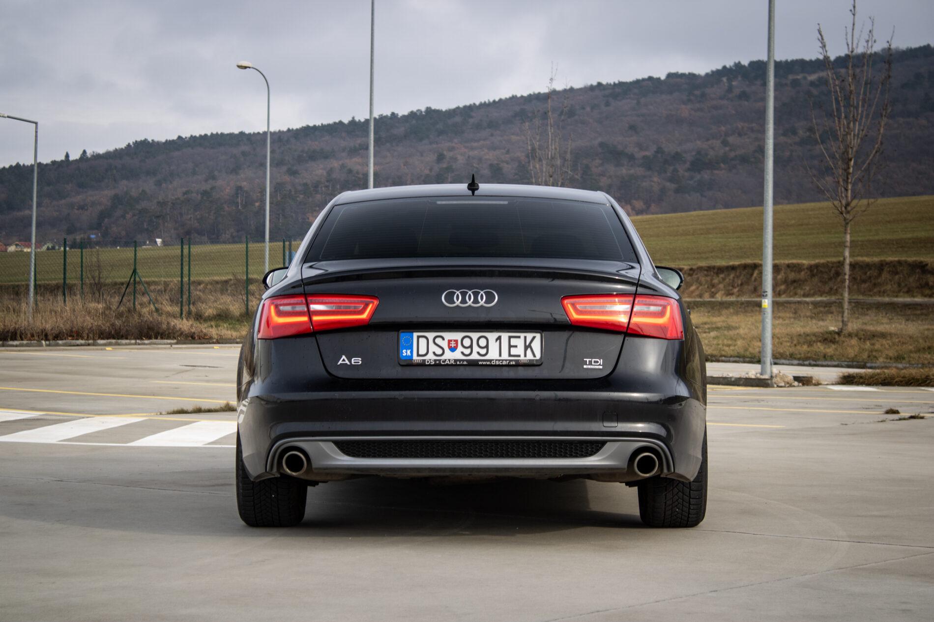 2013 AUDI A6, černá sedan, 273 960 km