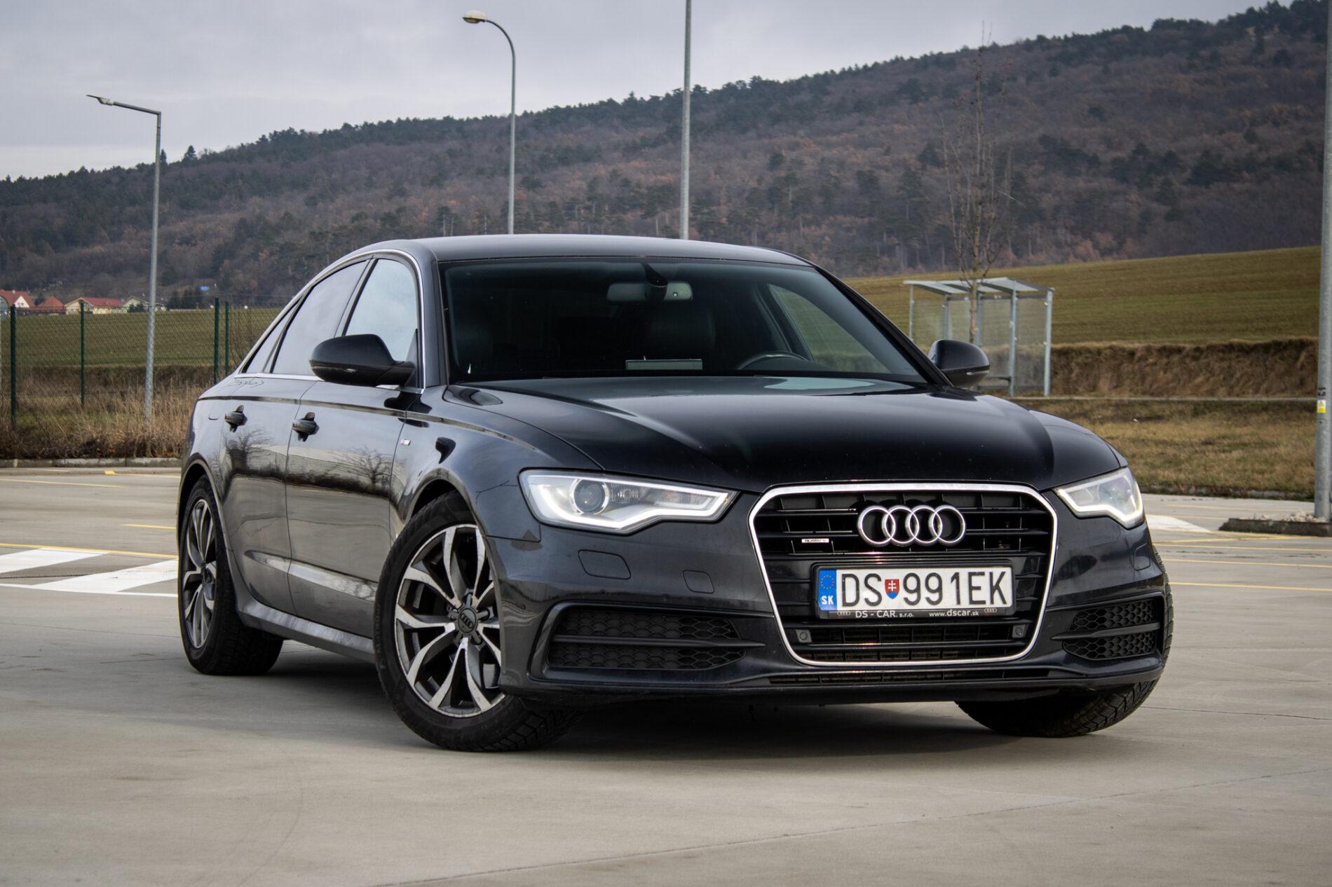 2013 AUDI A6, černá sedan, 273 960 km
