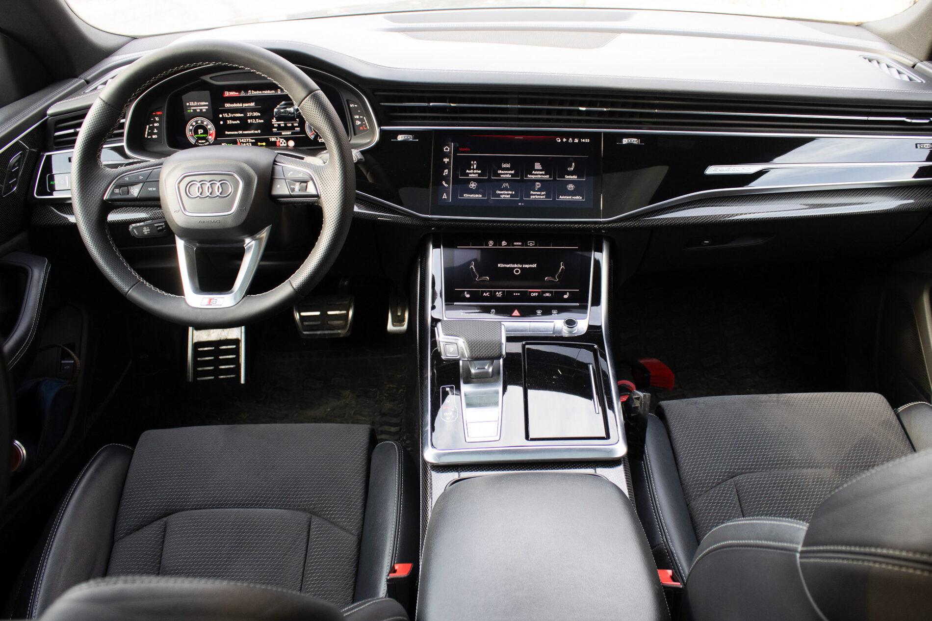 2021 AUDI SQ8, šedá suv, 122 000 km