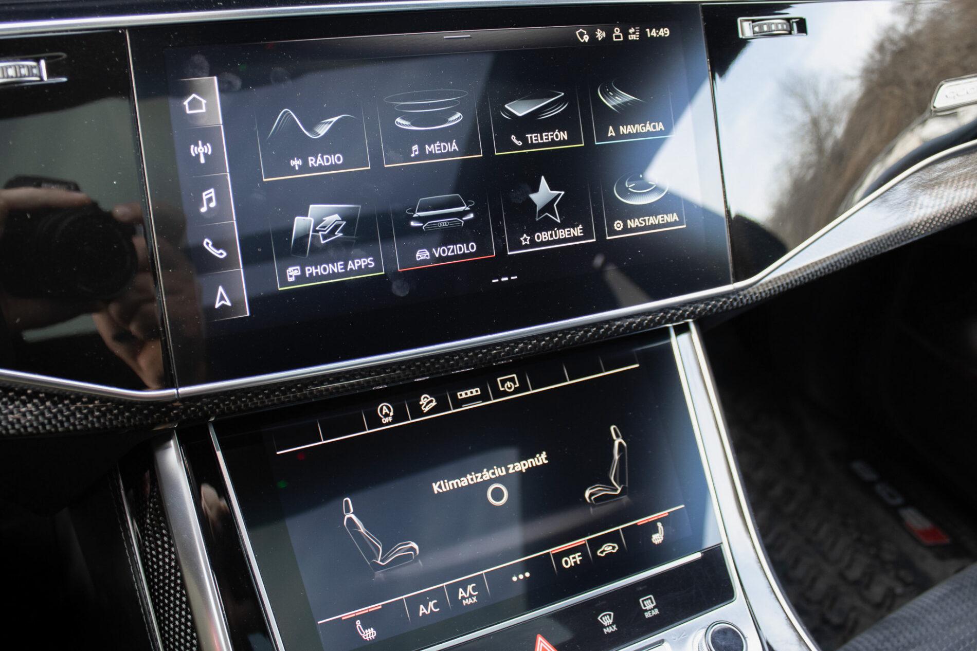 2021 AUDI SQ8, šedá suv, 122 000 km