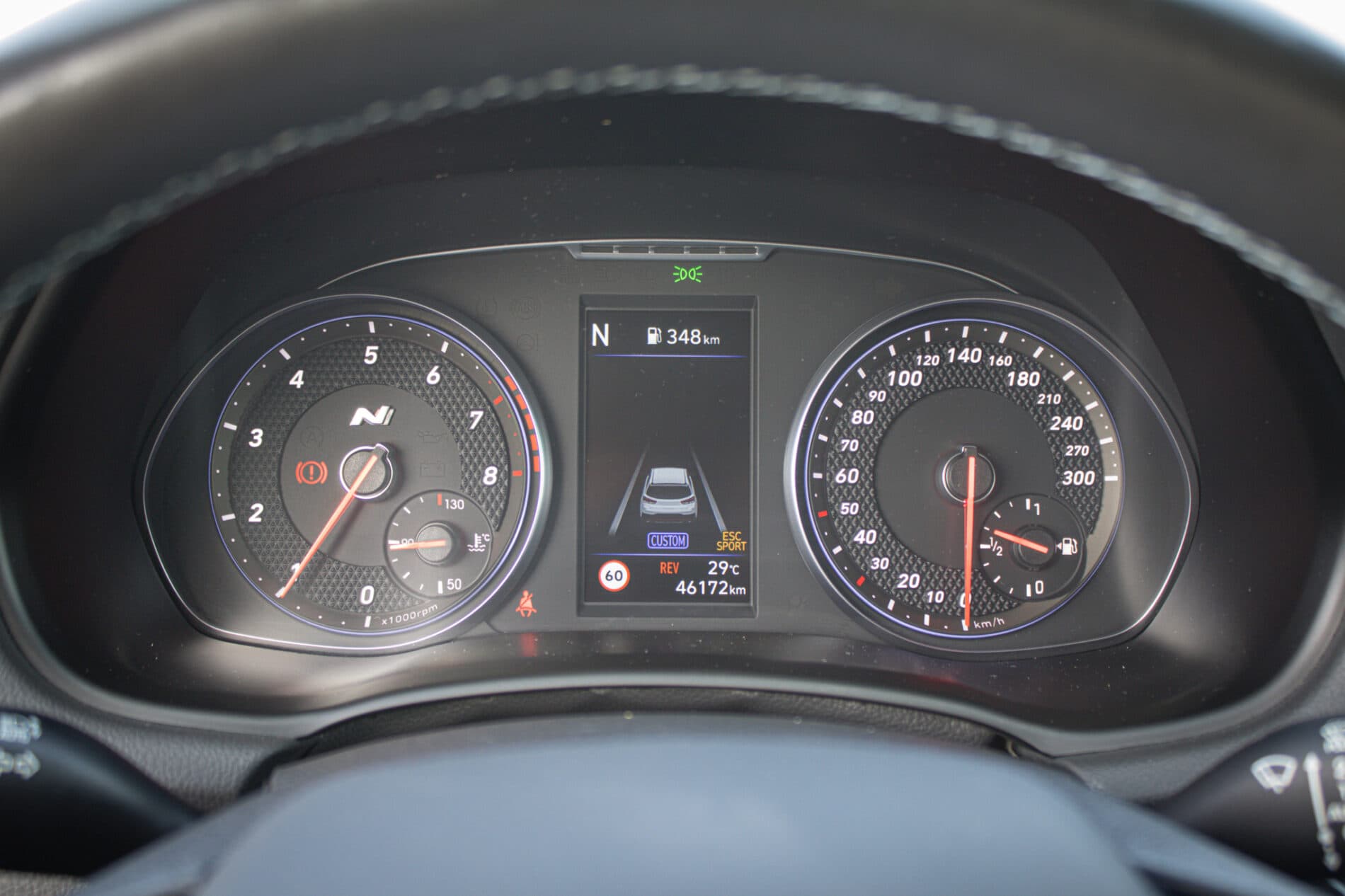 2021 Hyundai i30 N, červená hatchback, 46 172 km