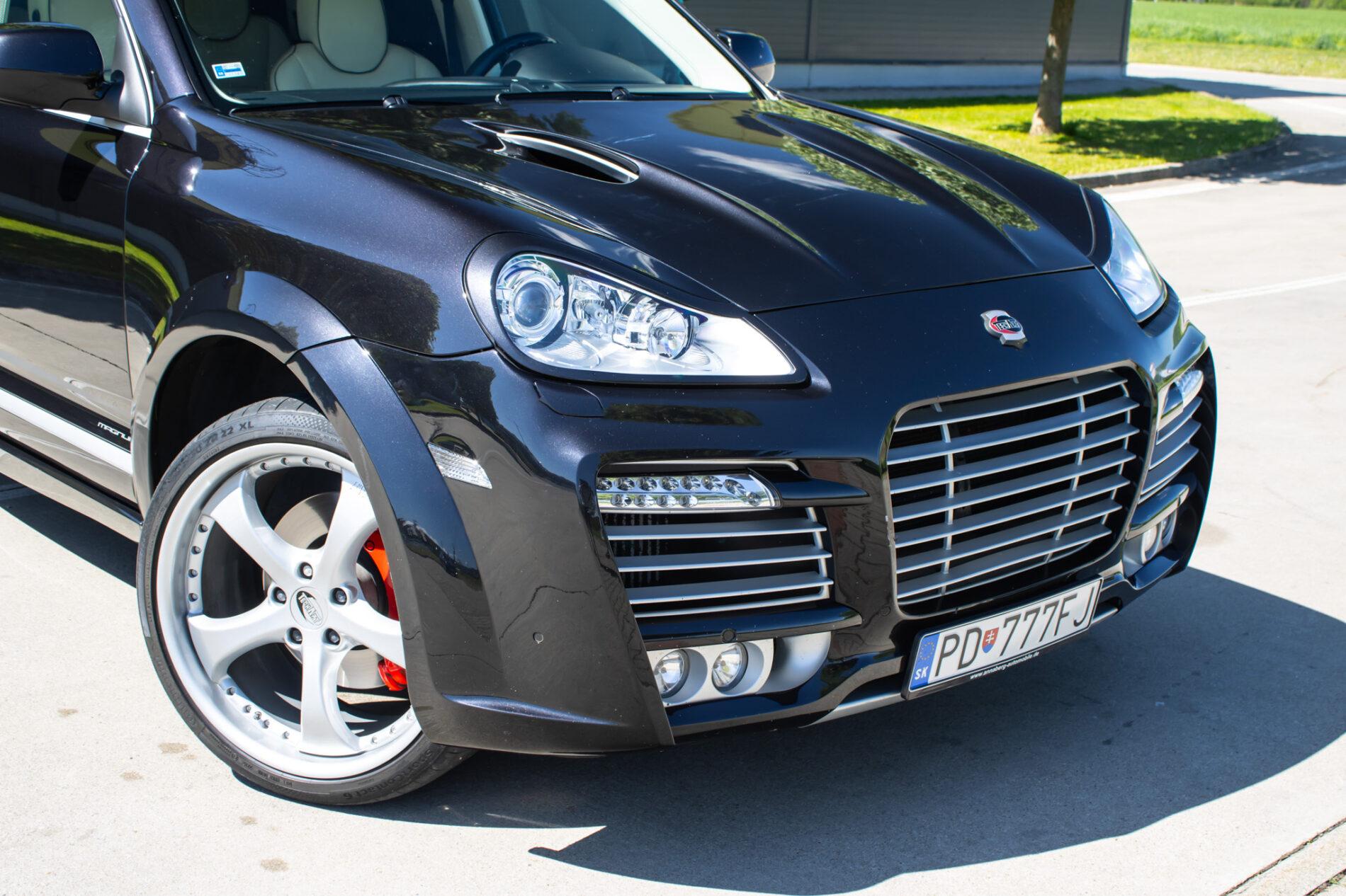 2008 Porsche Cayenne Turbo, černá suv, 67 427 km