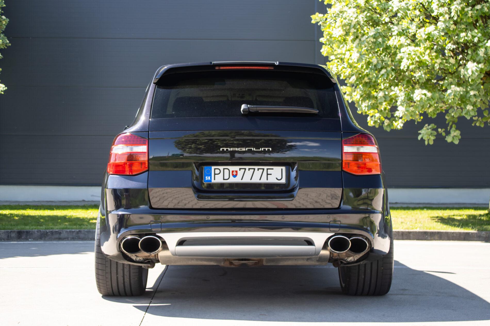 2008 Porsche Cayenne Turbo, černá suv, 67 427 km