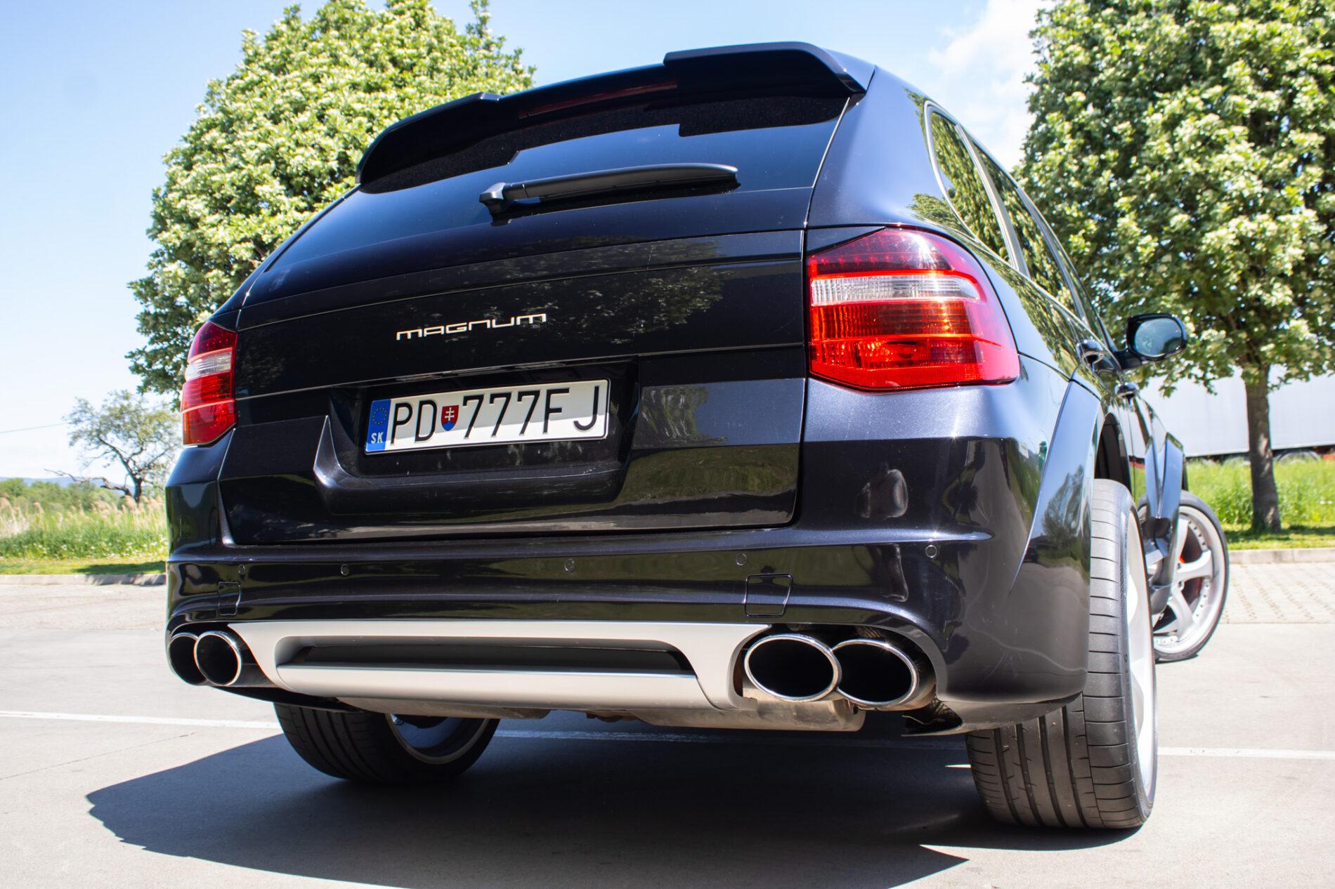 2008 Porsche Cayenne Turbo, černá suv, 67 427 km