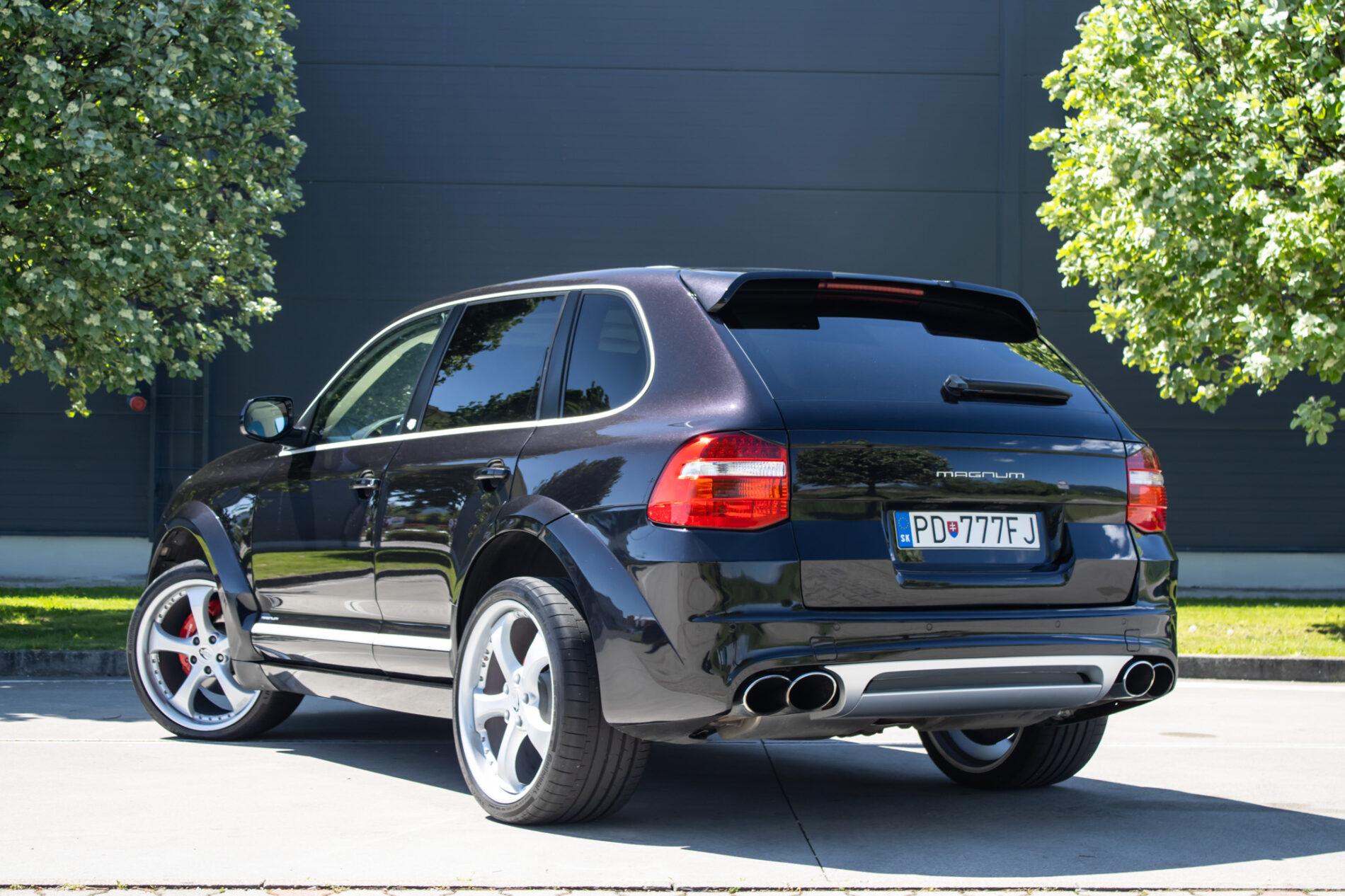 2008 Porsche Cayenne Turbo, černá suv, 67 427 km