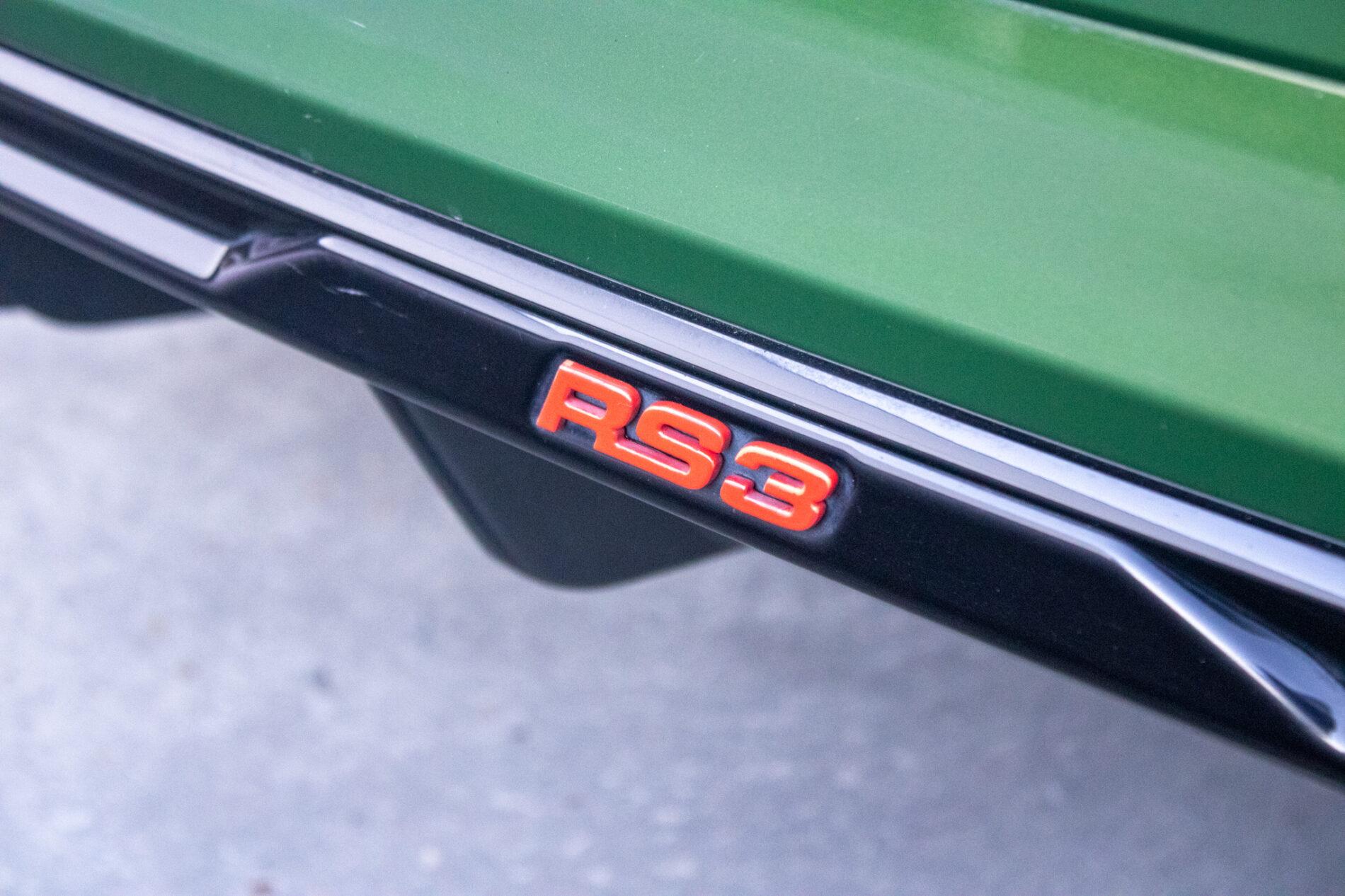 2018 AUDI RS3, zelená hatchback, 126 815 km