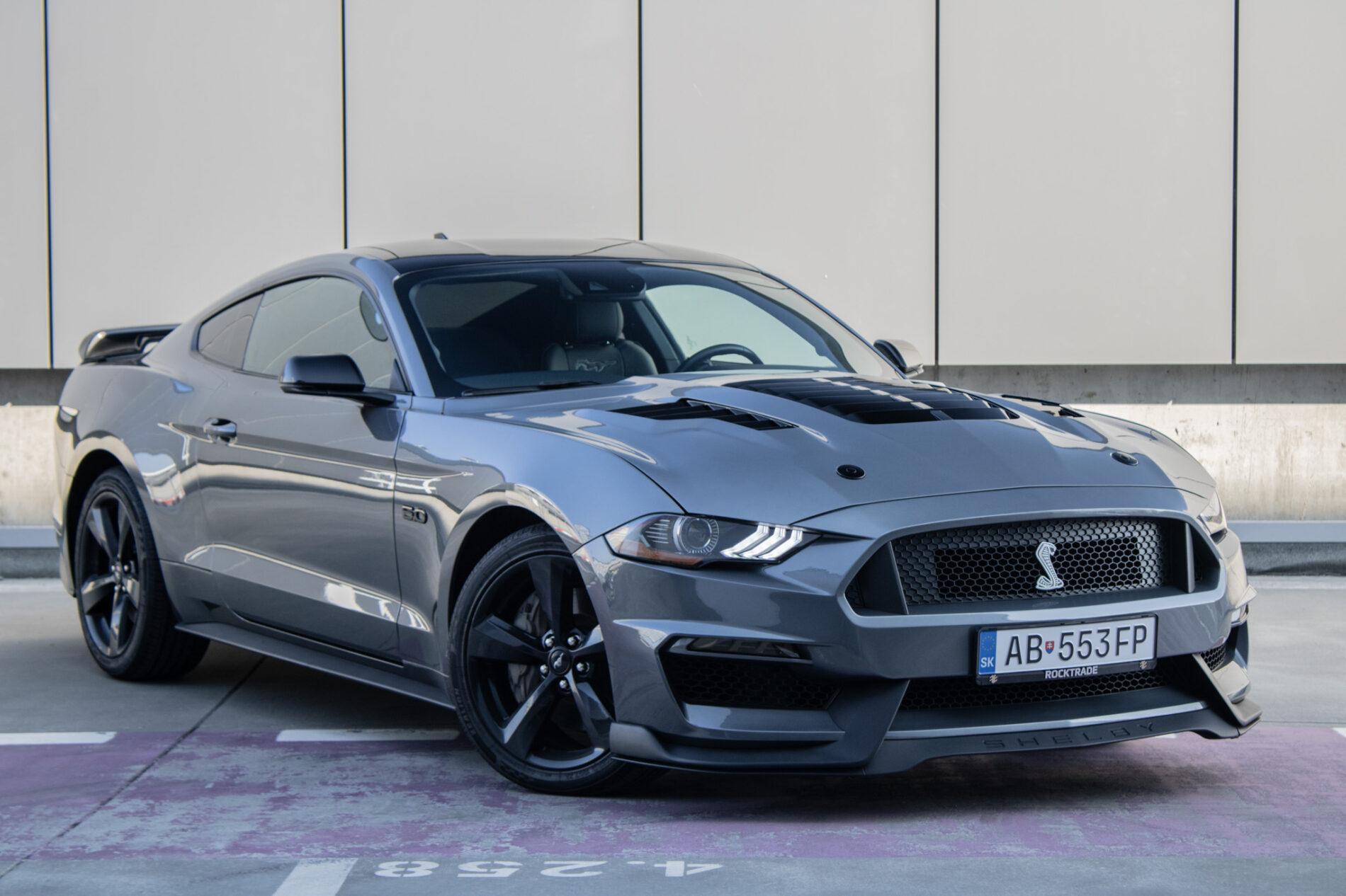 2022 Ford Mustang Mach 1, šedá kupé, 83 631 km