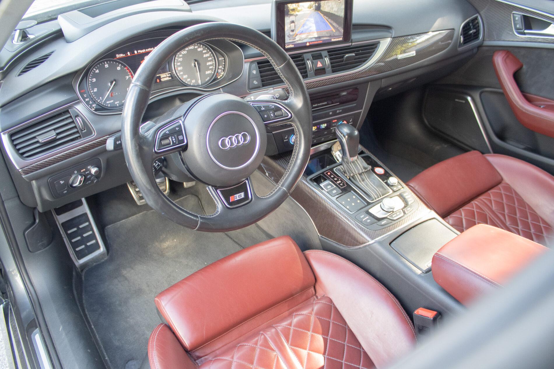 2015 AUDI S6, šedá sedan, 184 000 km