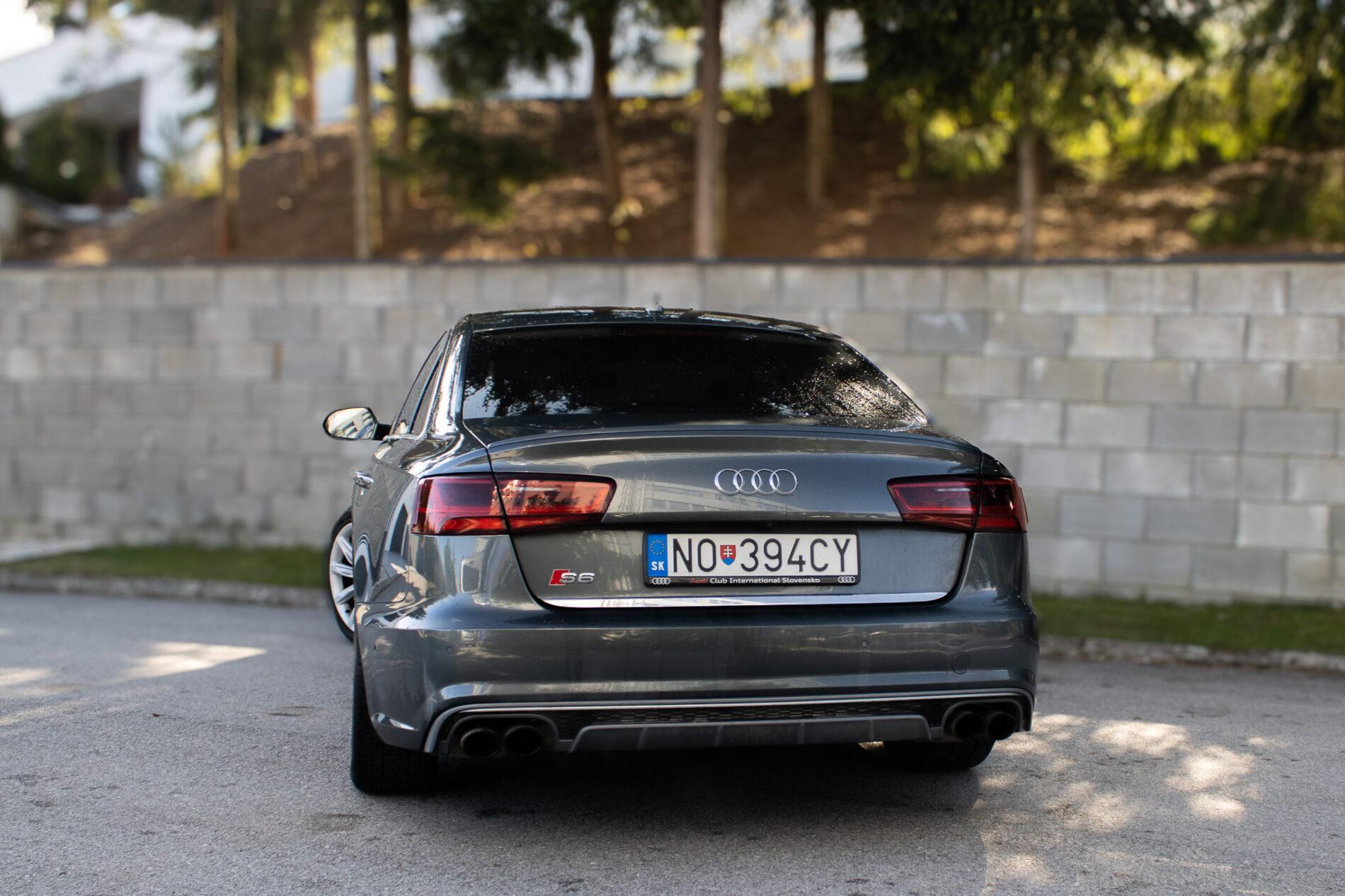2015 AUDI S6, šedá sedan, 184 000 km