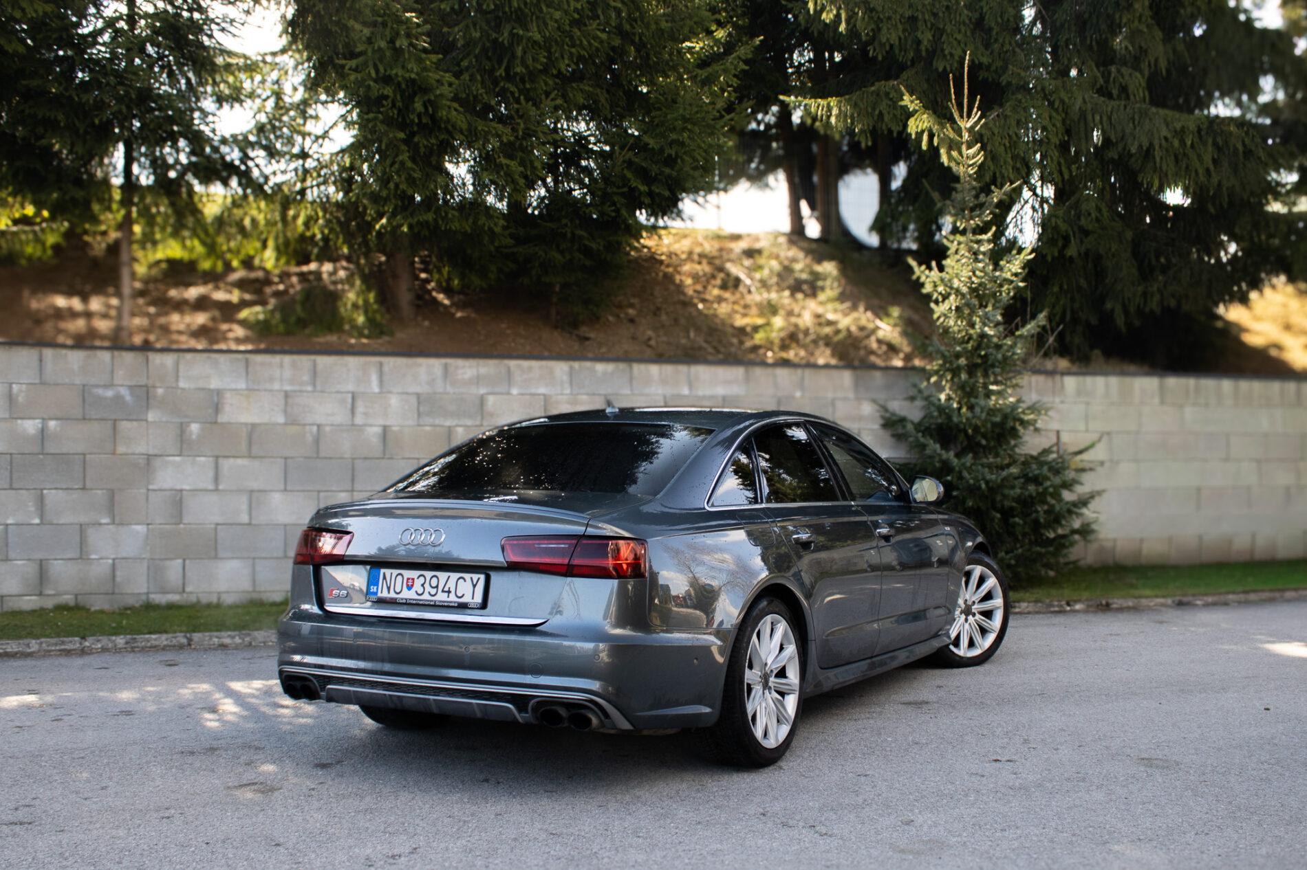 2015 AUDI S6, šedá sedan, 184 000 km