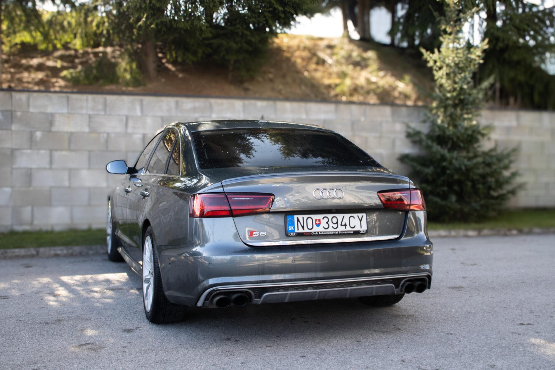 2015 AUDI S6, šedá sedan, 184 000 km